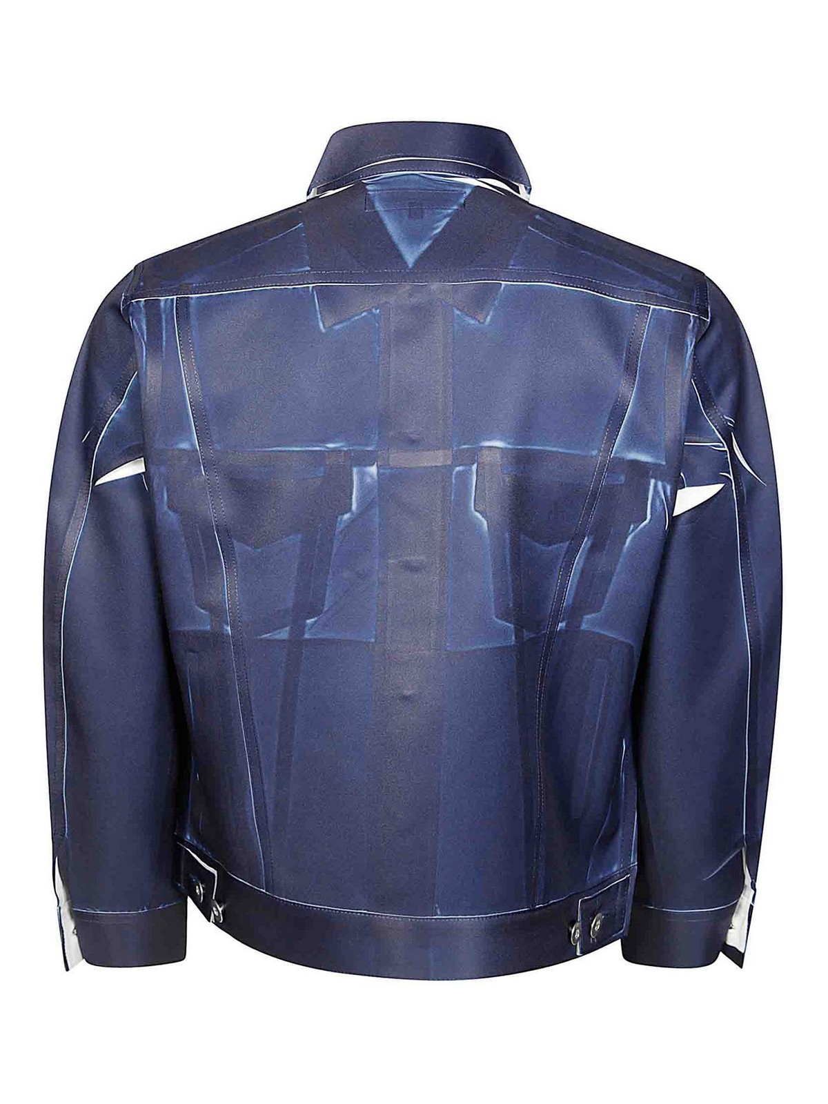 Light blue jacket FOJ503S251 (Comme Des Garçons SHIRT / カジュアルジャケット・ベスト ) | Comme Des Garçons SHIRT (コムデギャルソン シャツ)(1)