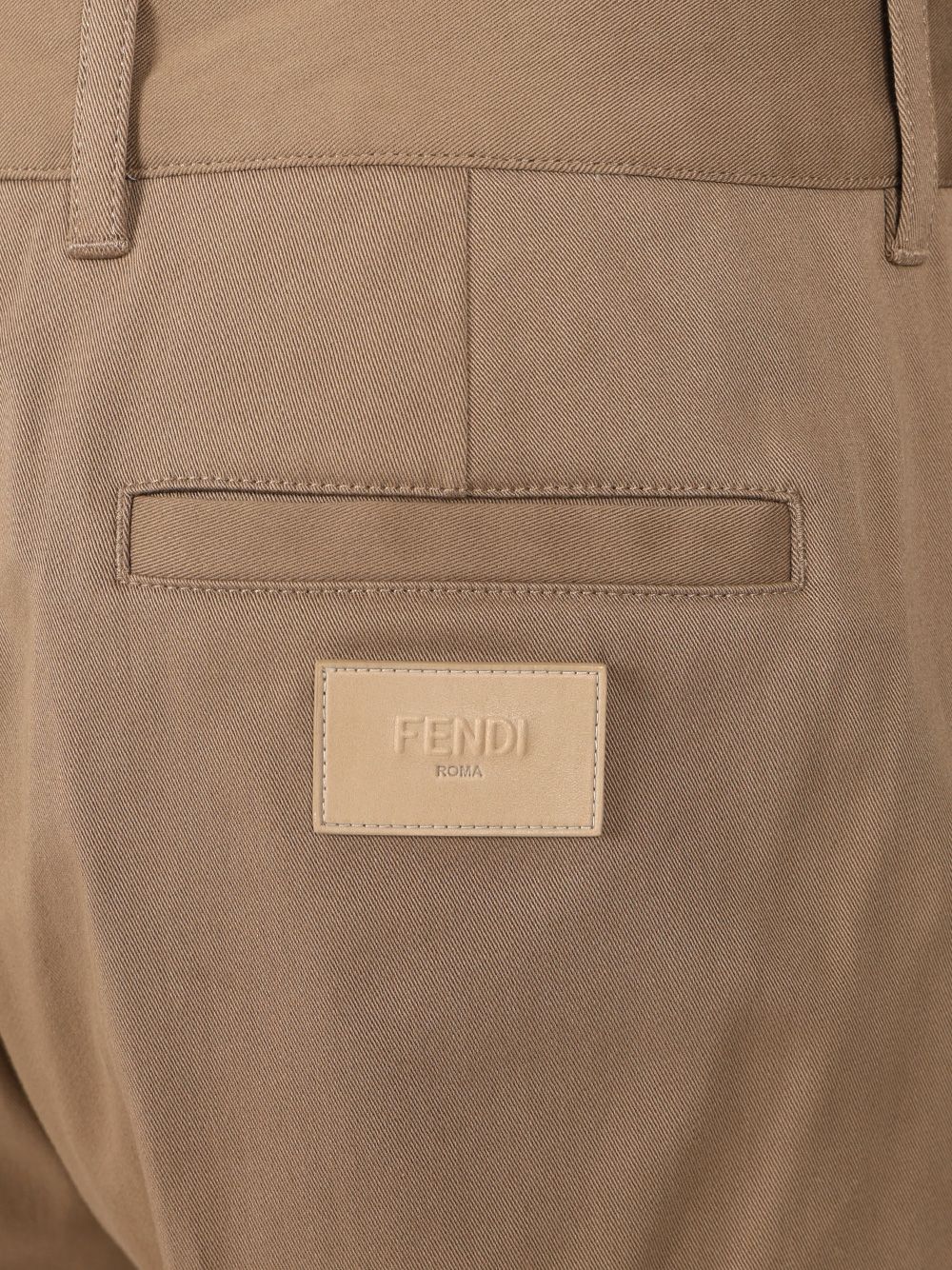 Gabardine cigarette trousers FB1076AQMVF0QD3 (FENDI / パンツ ) | FENDI (フェンディ)(3)