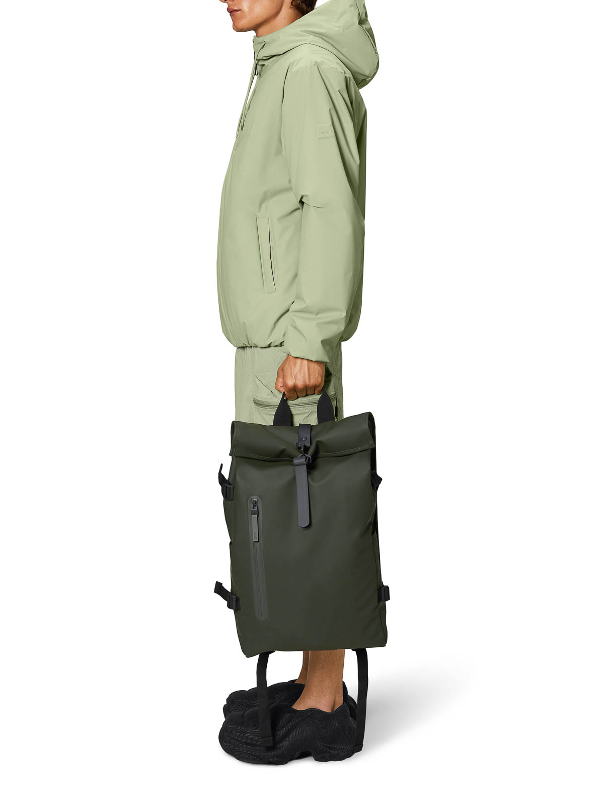Rolltop Rucksack Large W3 14590GREEN (RAINS / バックパック ) | RAINS (レインズ)(2)