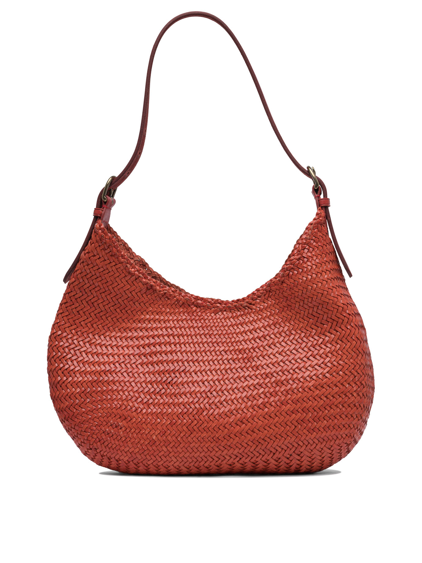 "Luna Mezza" shoulder bag 8021POPPYRED (dragon DIFFUSION / ハンドバッグ・ショルダーバッグ ) | dragon DIFFUSION (ドラゴンディフュージョン)
