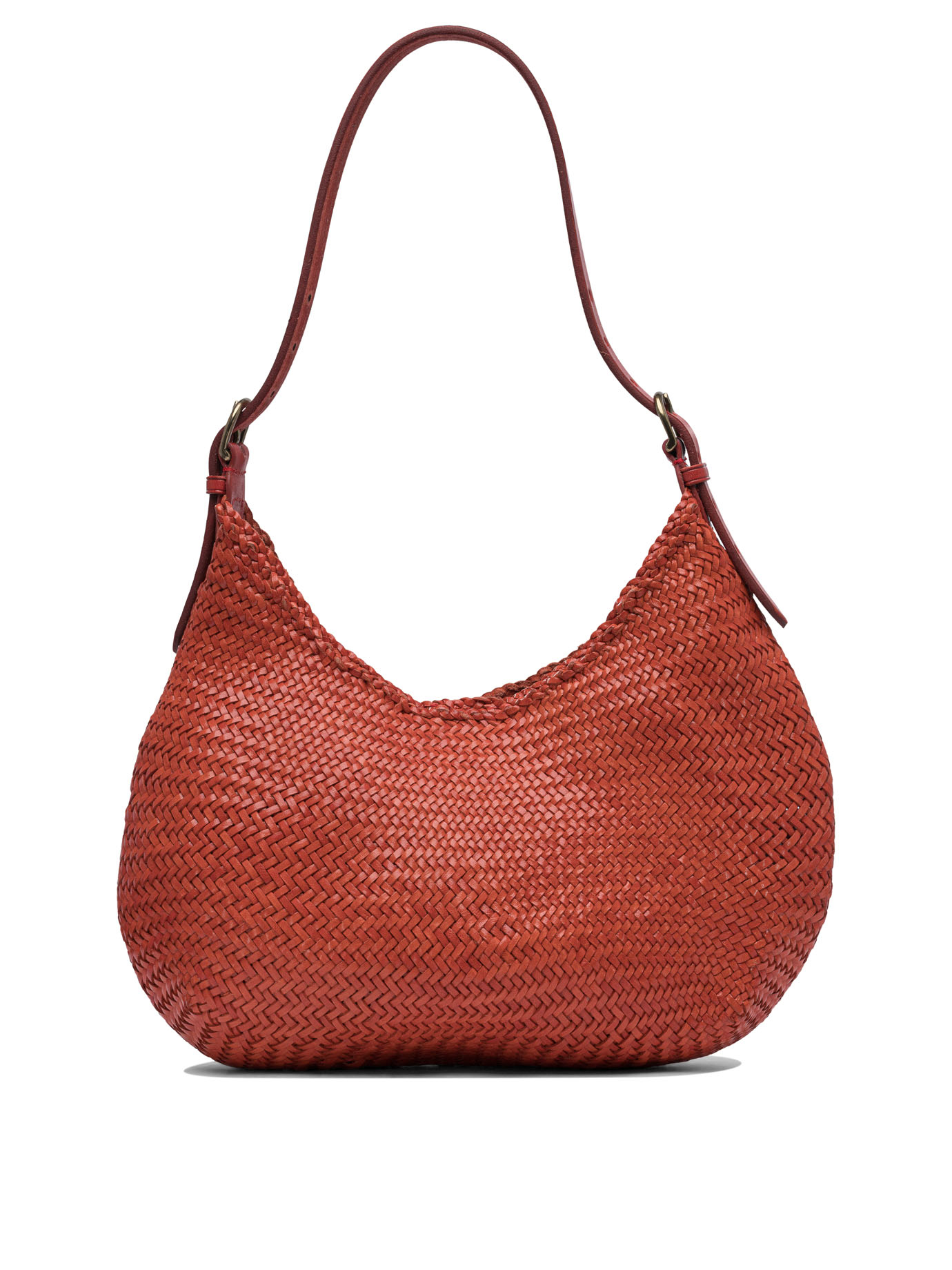 "Luna Mezza" shoulder bag 8021POPPYRED (dragon DIFFUSION / ハンドバッグ・ショルダーバッグ ) | dragon DIFFUSION (ドラゴンディフュージョン)(2)
