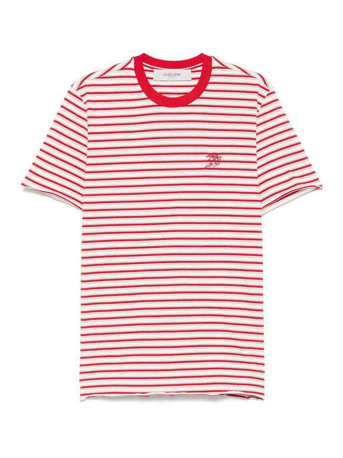 Striped t-shirt GMP02168P00188011458 (Golden Goose / Tシャツ・カットソー ) | Golden Goose (ゴールデングース)
