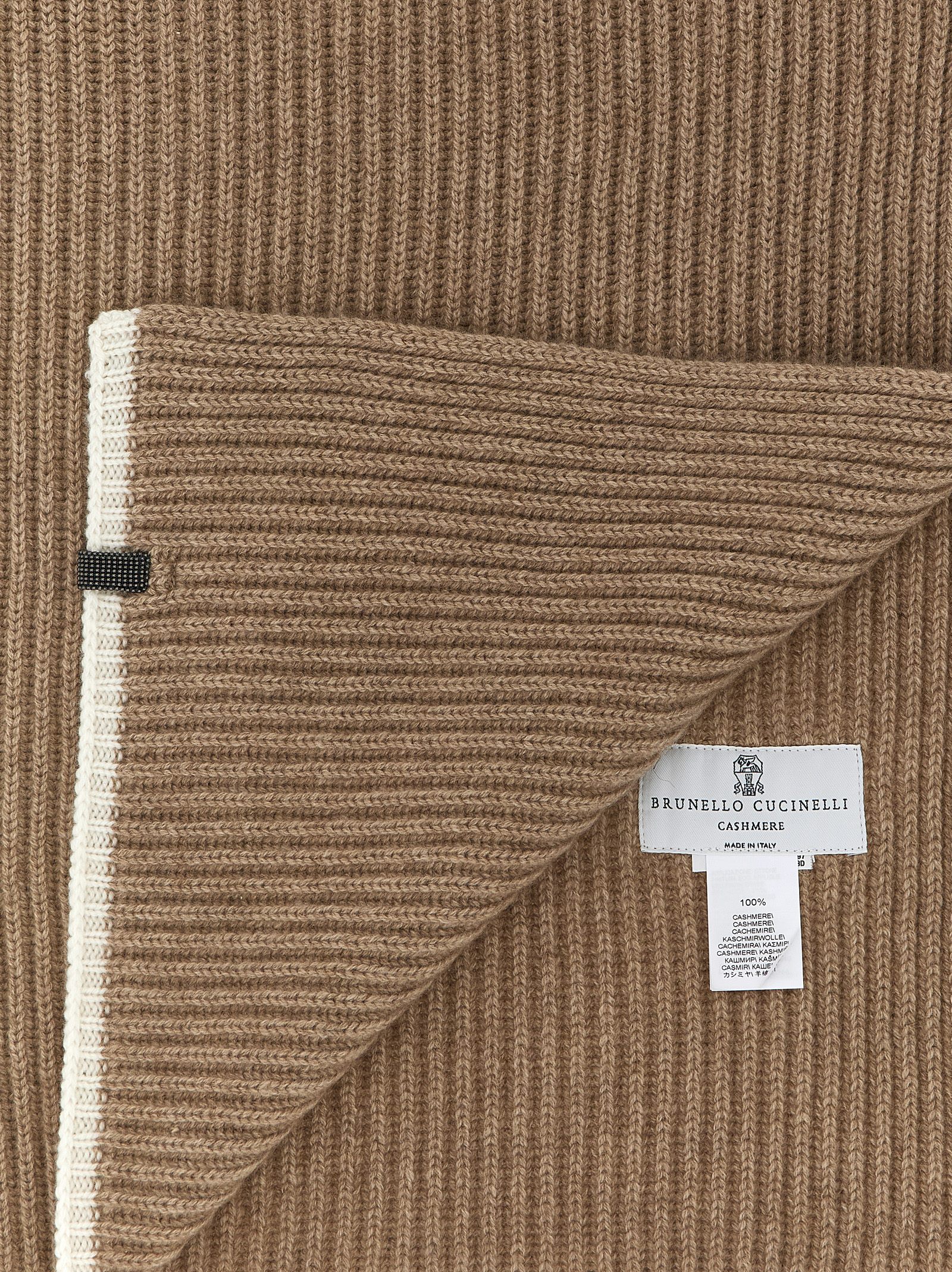 マフラー・ストール BRUNELLO CUCINELLI Monile cashmere scarf (M12504989 CC397) マフラー・ストール BRUNELLO CUCINELLI Monile cashmere scarf