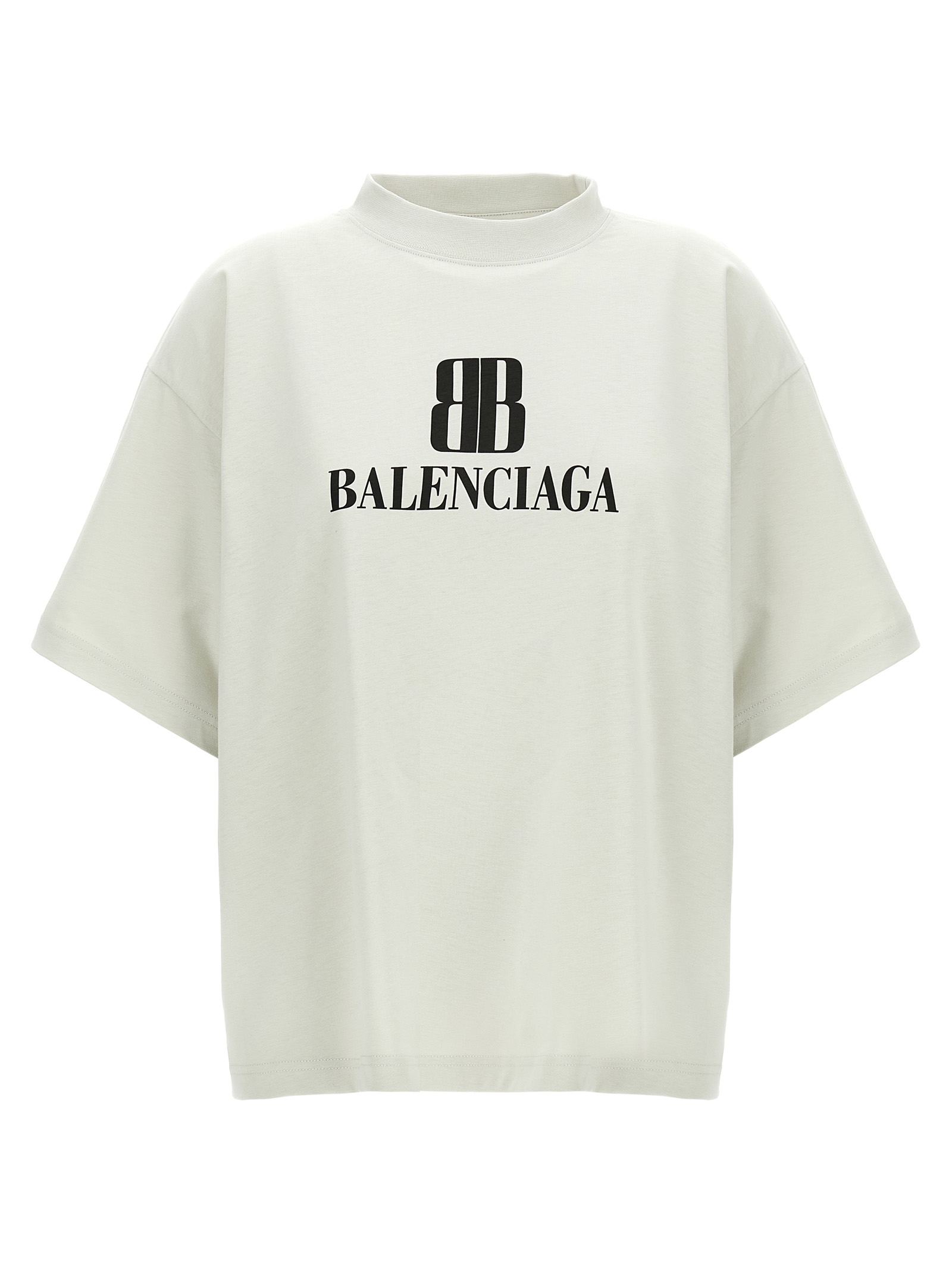 Tシャツ・カットソー BALENCIAGA FW25 Cropped logo t-shirt (818431TSVU4 9012) Cropped logo t-shirt (Balenciaga/Tシャツ・カットソー