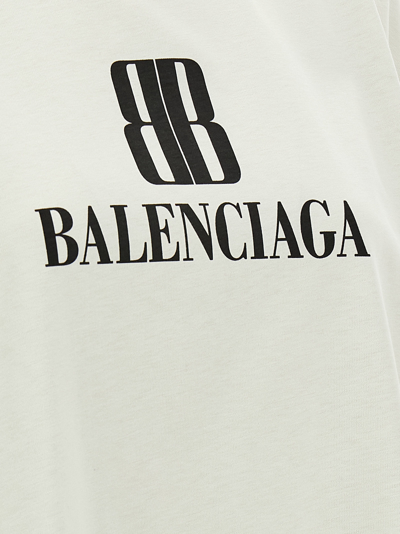 Tシャツ・カットソー BALENCIAGA FW25 Cropped logo t-shirt (818431TSVU4 9012) Cropped logo t-shirt (Balenciaga/Tシャツ・カットソー