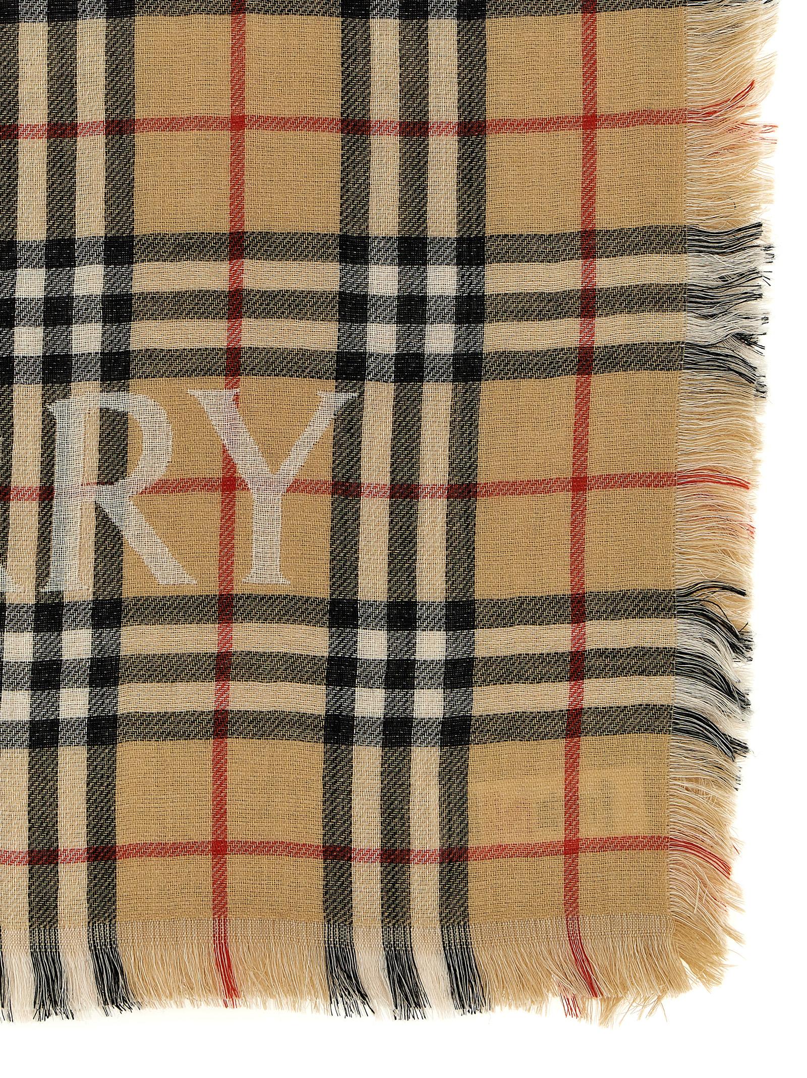 Check wool scarf (Burberry/スカーフ・マフラー) | Burberry