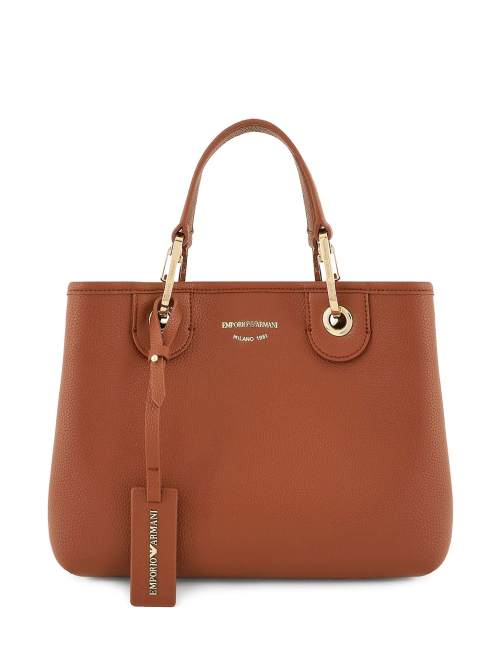Emporio Armani Bags.. Leather Brown EW000361AF12103M6030 (EMPORIO ARMANI / トートバッグ ) | EMPORIO ARMANI (エンポリオ アルマーニ)