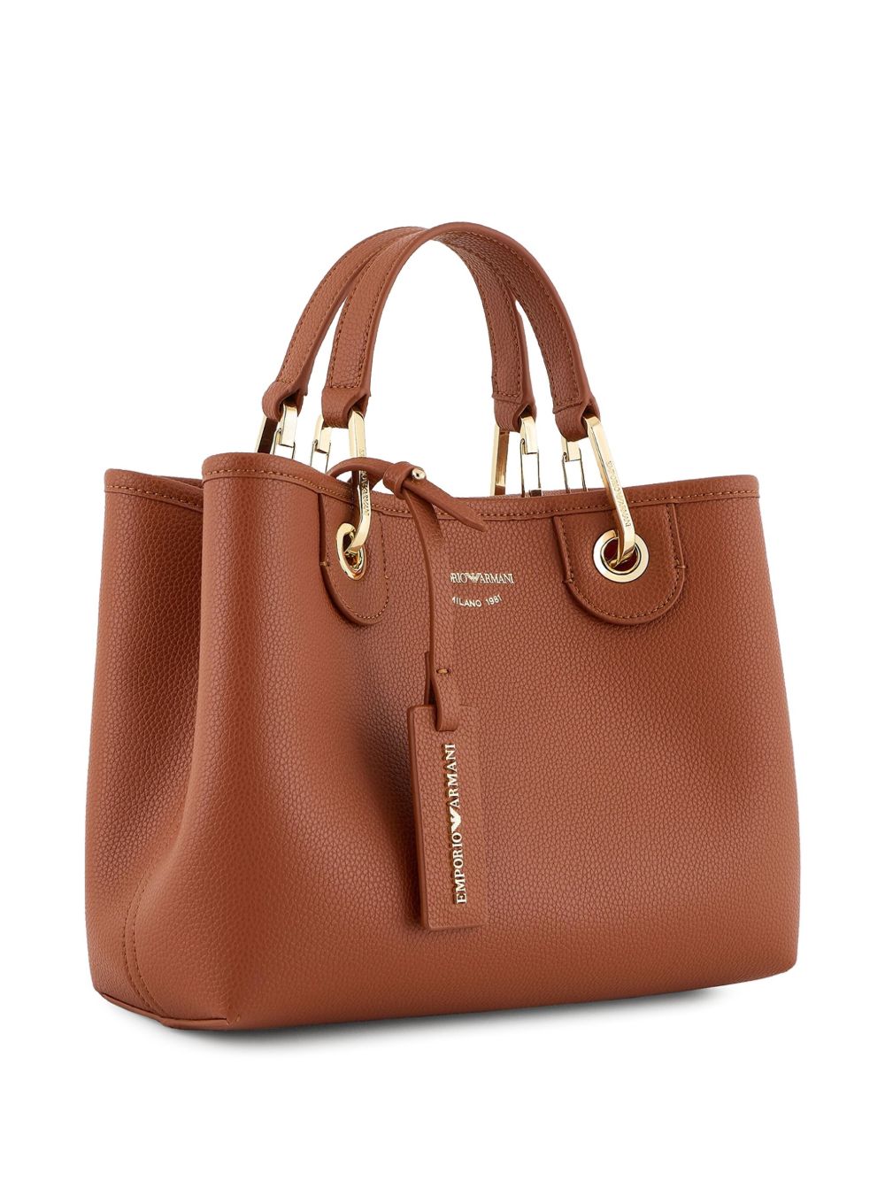 Emporio Armani Bags.. Leather Brown EW000361AF12103M6030 (EMPORIO ARMANI / トートバッグ ) | EMPORIO ARMANI (エンポリオ アルマーニ)(5)