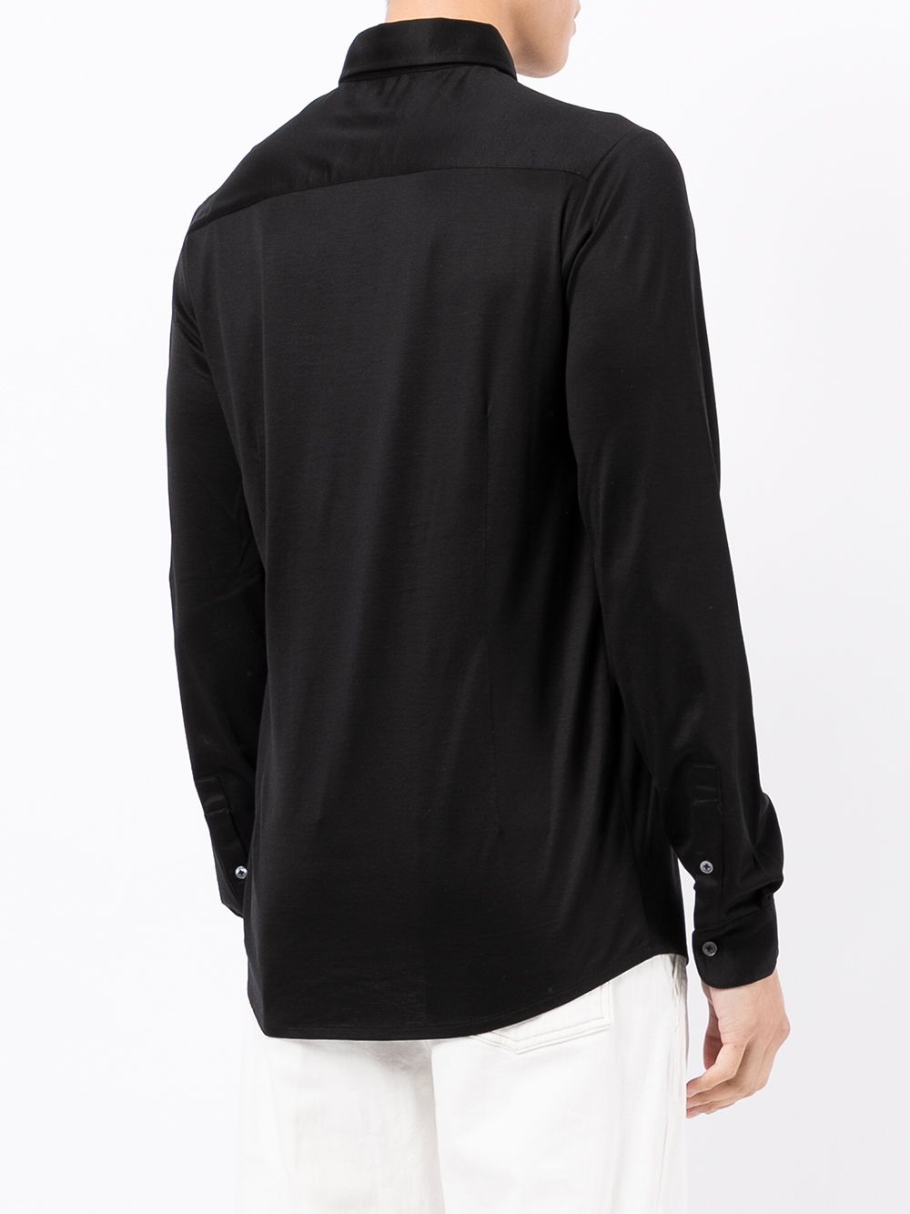 Emporio Armani Shirts Black 8N1CG11JUVZ0999 (EMPORIO ARMANI / シャツ・ブラウス ) |  EMPORIO ARMANI (エンポリオ アルマーニ)(1)