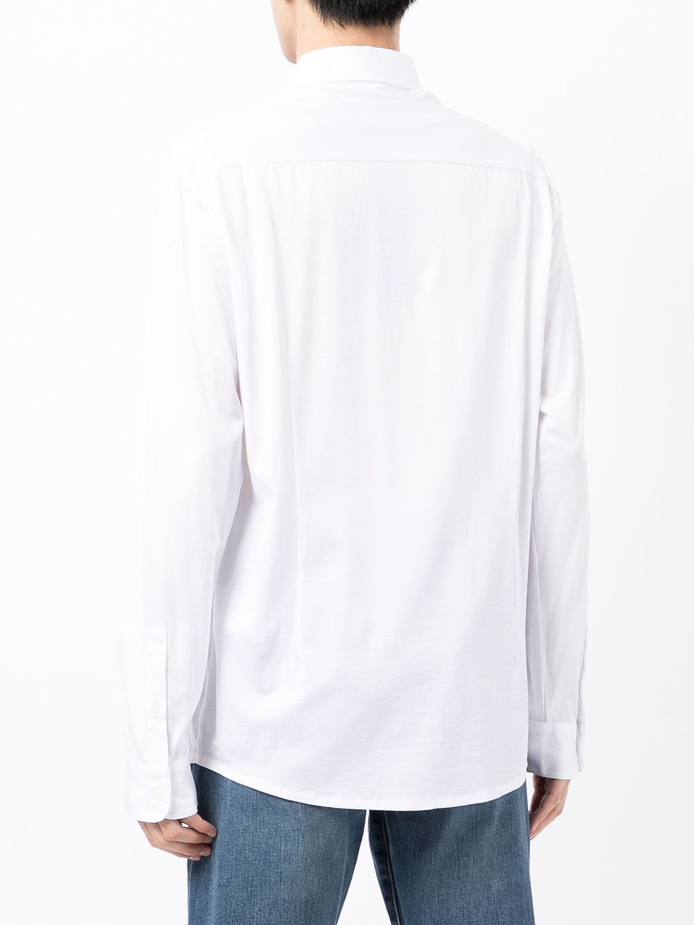 Emporio Armani Shirts White 8N1CG11JUVZ0100 (EMPORIO ARMANI / シャツ・ブラウス ) | EMPORIO ARMANI (エンポリオ アルマーニ)(3)