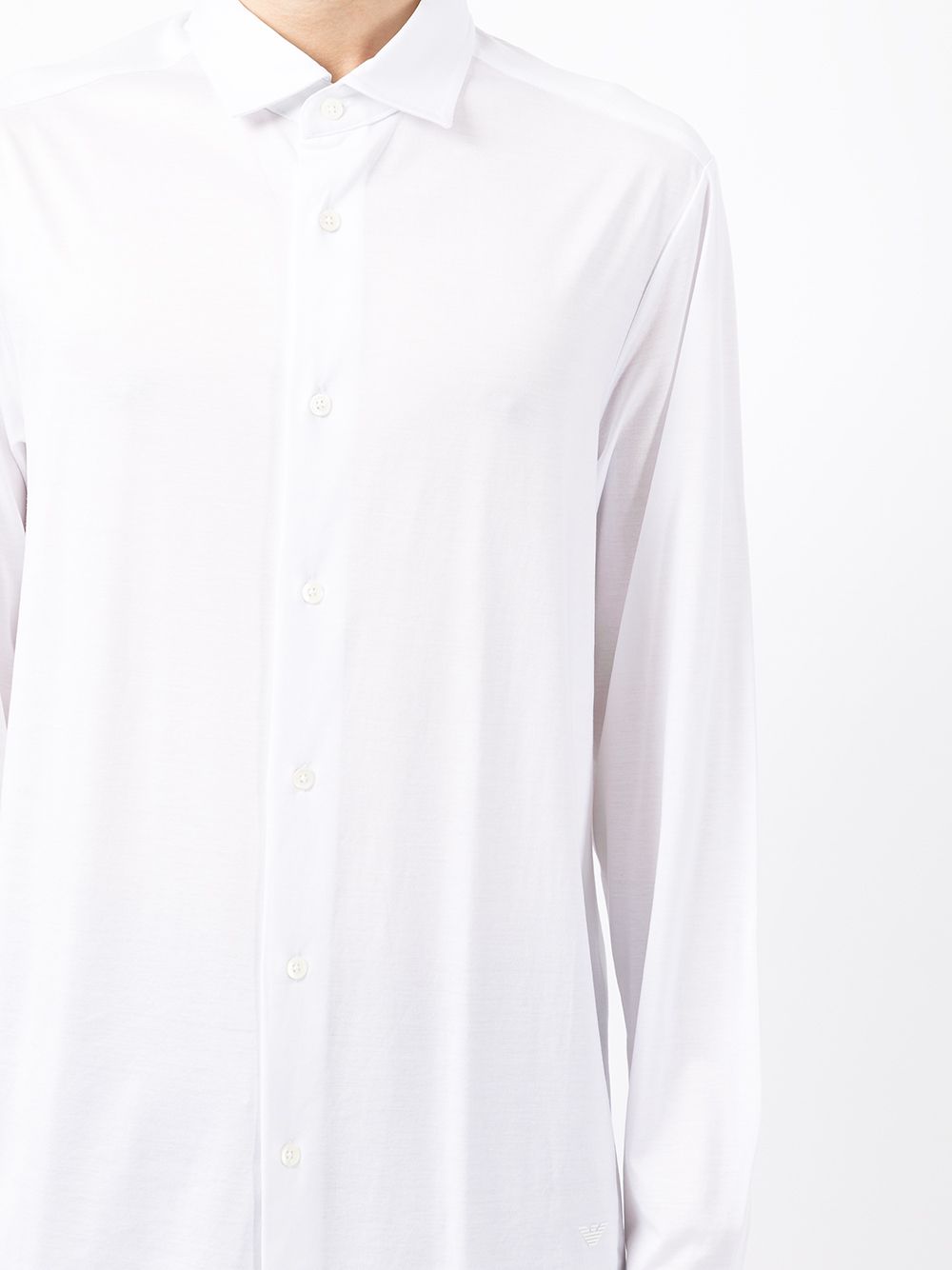 Emporio Armani Shirts White 8N1CG11JUVZ0100 (EMPORIO ARMANI / シャツ・ブラウス ) | EMPORIO ARMANI (エンポリオ アルマーニ)(4)