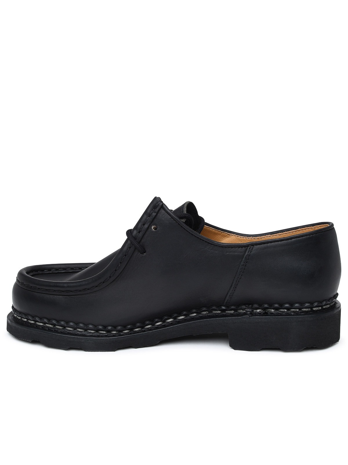 Michael moccasin in black leather 721204NOIRE (Paraboot / レースアップ ) | Paraboot (パラブーツ)(2)