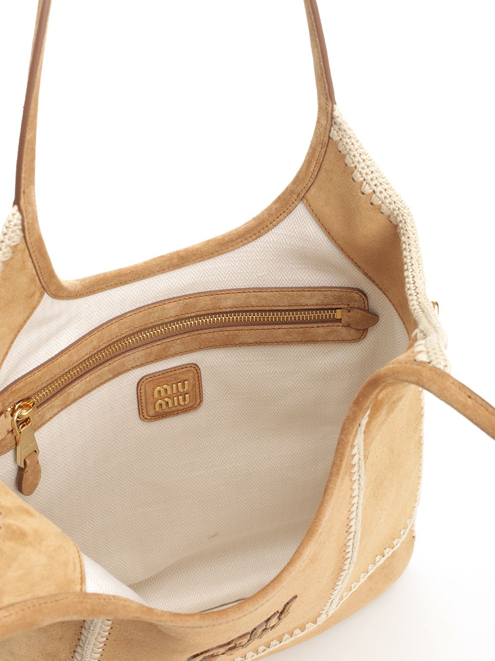 IVY CAMOSCIO CROCHET SHOULDER BAG 5BG231VMLR2IBGF0401 (MIU MIU / ハンドバッグ・ショルダーバッグ ) | MIU MIU (ミュウミュウ)(3)