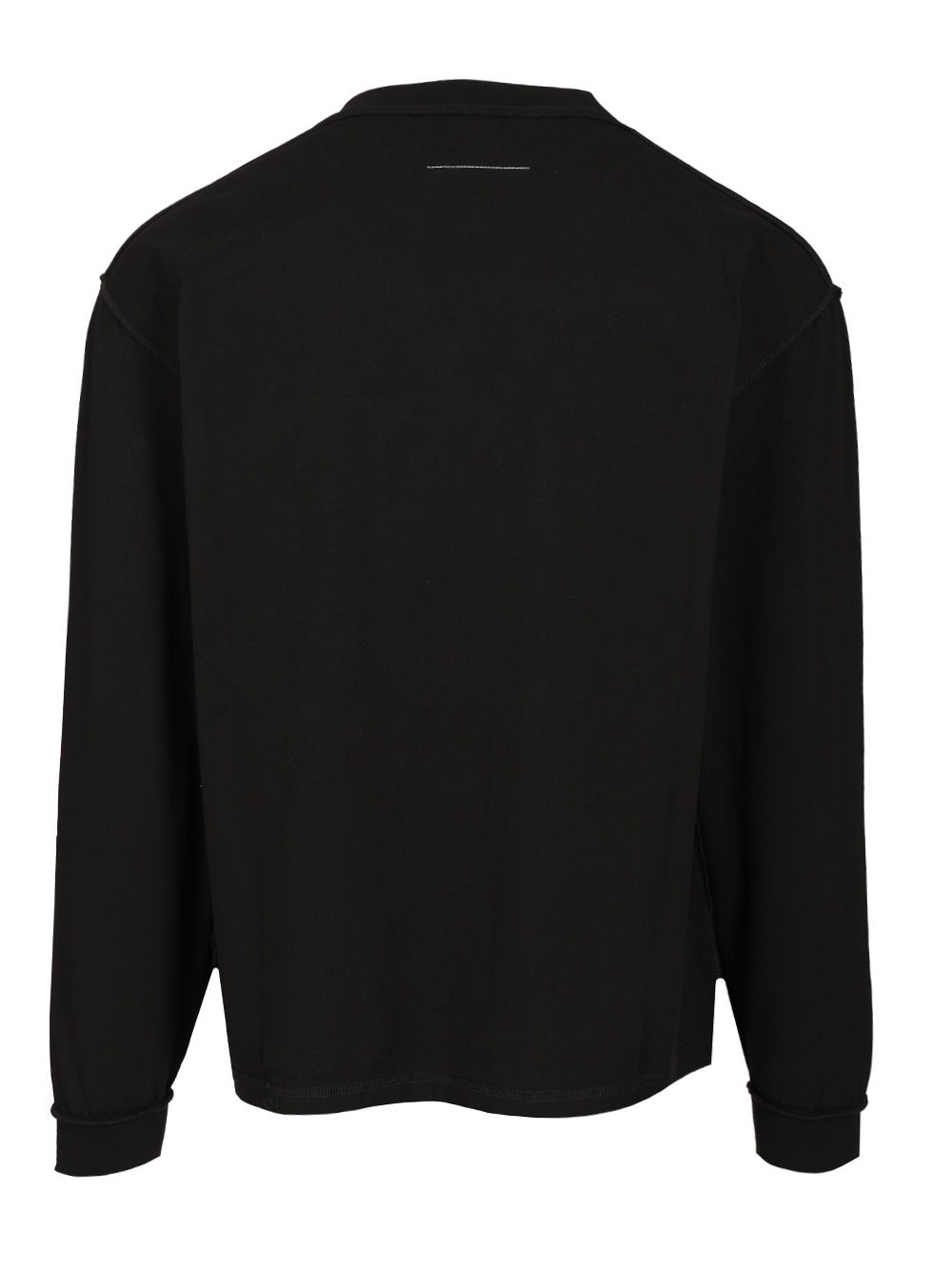 Long-sleeved cotton T-shirt SH0NH0016M20050900 (MM6 Maison Margiela / Tシャツ・カットソー ) | MM6 Maison Margiela (エムエムシックス)(1)