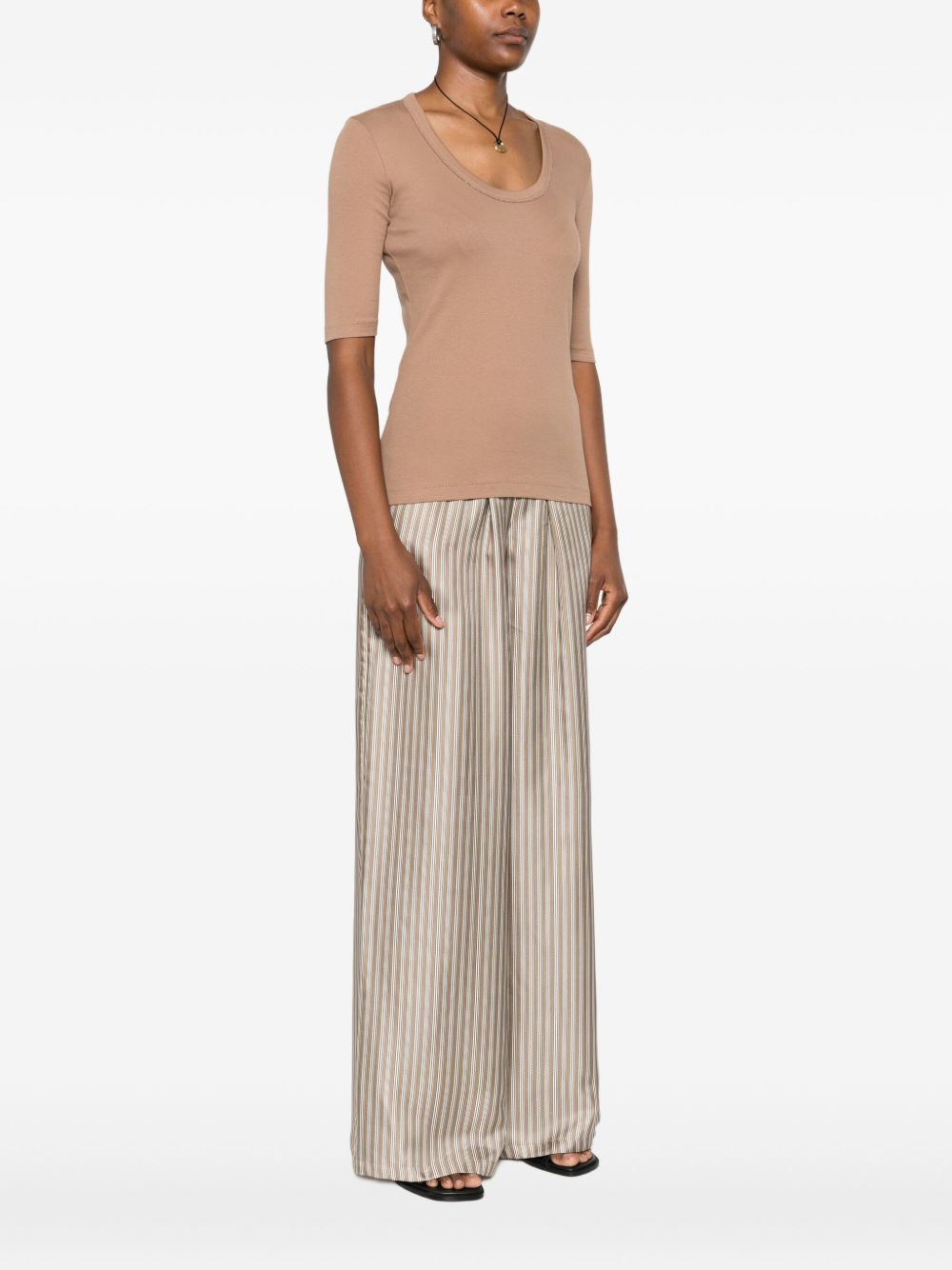 Fabiana Filippi Sweaters Camel JED215F603L5421268 (FABIANA FILIPPI / Tシャツ・カットソー ) | FABIANA FILIPPI (ファビアナフィリッピ)(4)