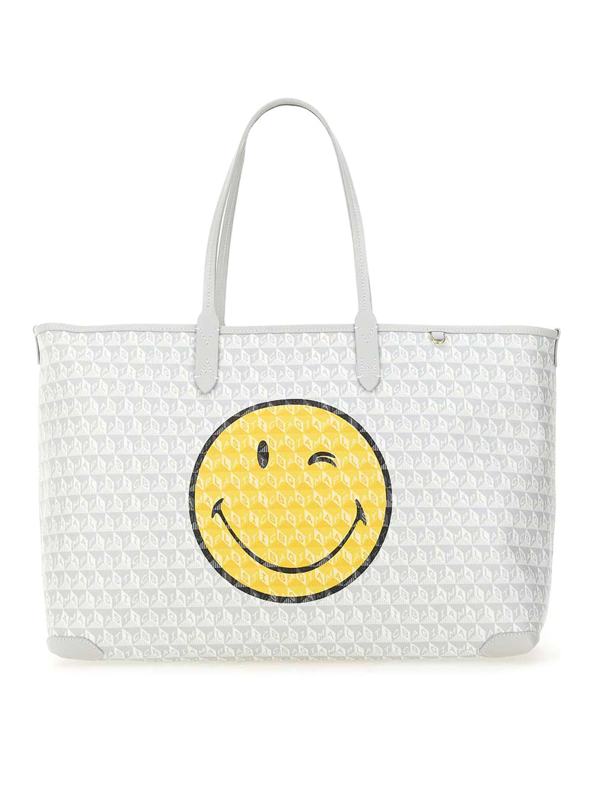 I Am A Plastic Bag Wink Tote Bag 194167FROST (ANYA HINDMARCH / トートバッグ ) | ANYA HINDMARCH (アニヤ・ハインドマーチ)