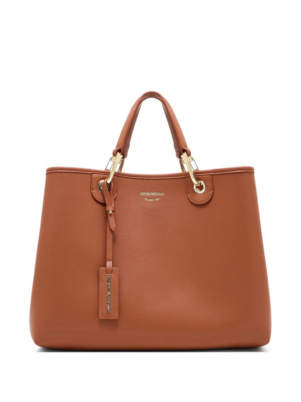 Emporio Armani Bags.. Leather Brown EW000360AF12103M6030 (EMPORIO ARMANI / トートバッグ ) | EMPORIO ARMANI (エンポリオ アルマーニ)