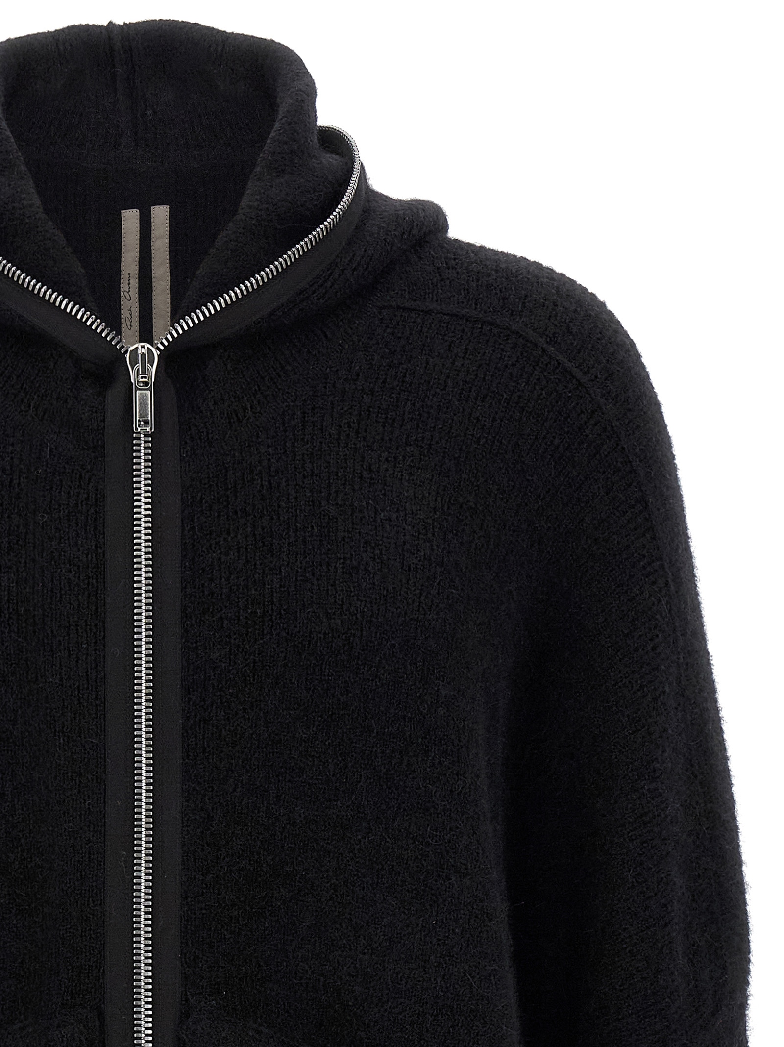 Hooded wool cardigan RU02E1688KWP09 (Rick Owens / ニット・セーター・カーディガン ) | Rick Owens (リック オウエンス)(2)