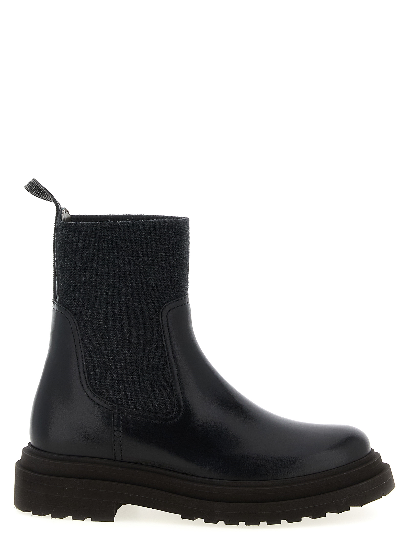 最高峰シルエット【Brunero Cucinelli】クラシック レザーブーツ メンズ レザーブーツ | Brunello Cucinelli