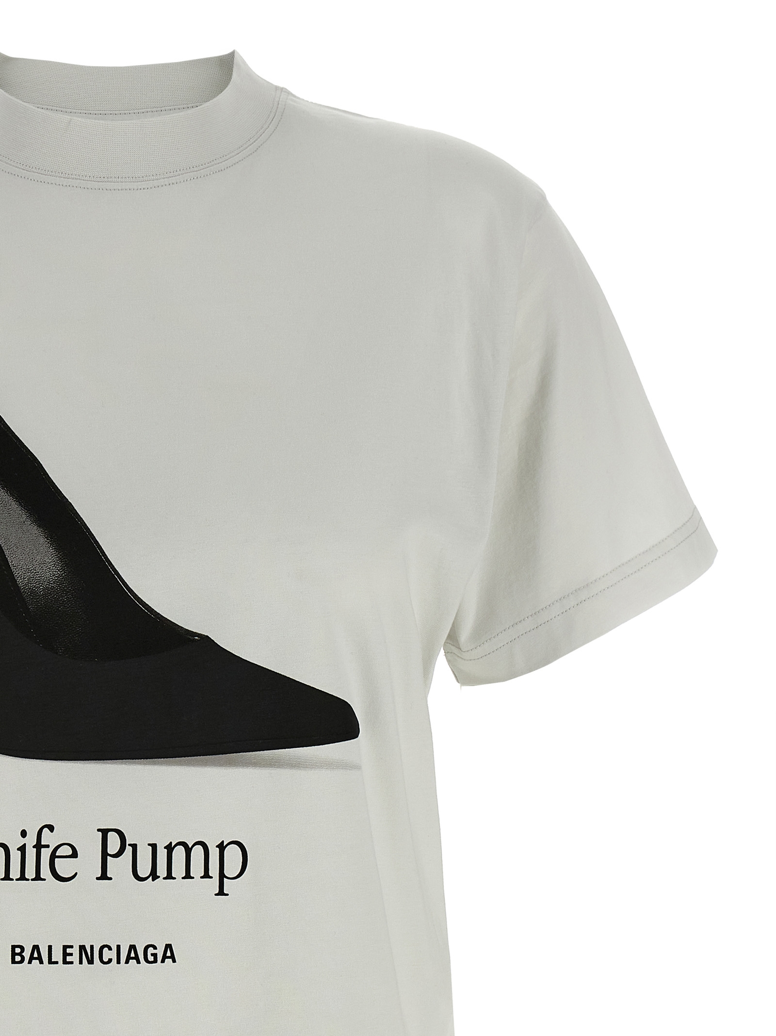 'Knife Pump' T-shirt 809122TSVN49012 (Balenciaga / Tシャツ・カットソー ) | Balenciaga (バレンシアガ)(2)