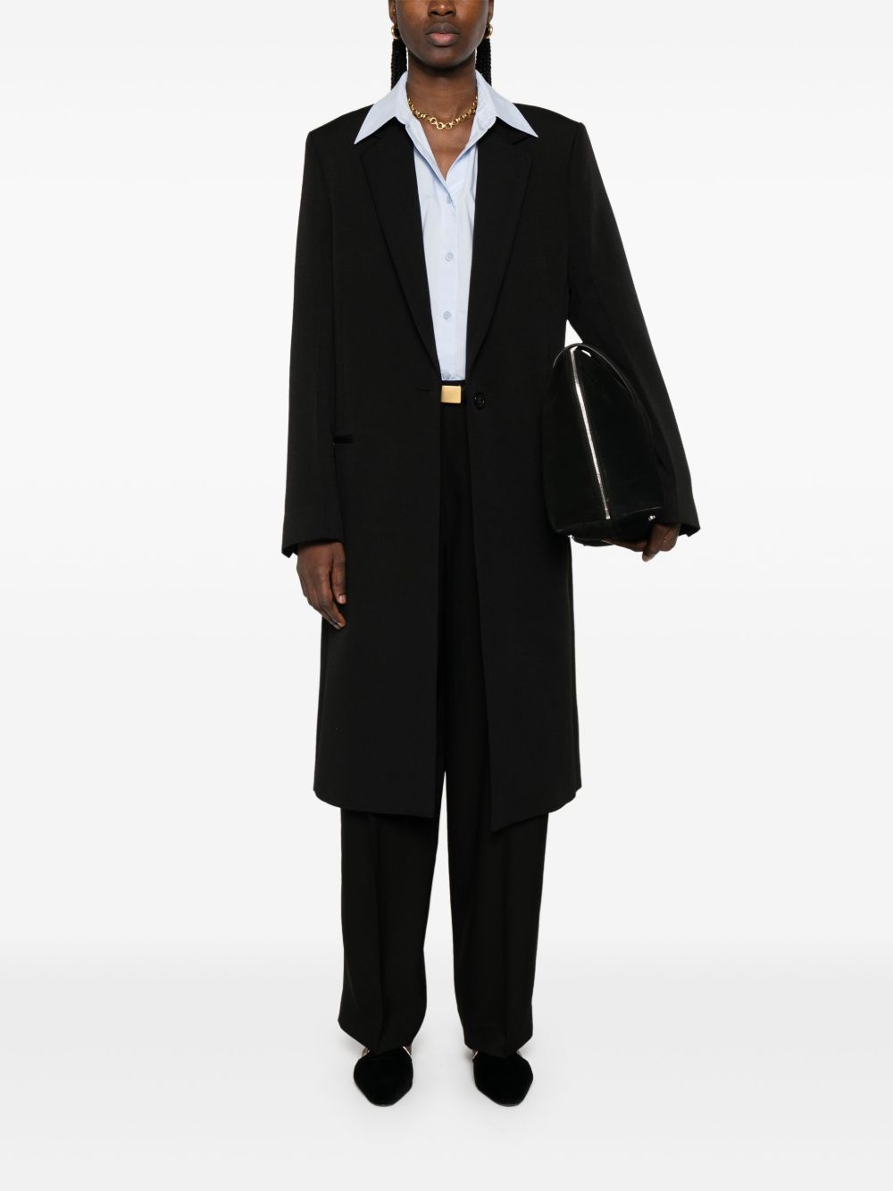 TOTEME 252WRO0198FB0412001 関税送料込 TOTEME PRE Coats Black (TOTEME/コート・ダウン) | TOTEME