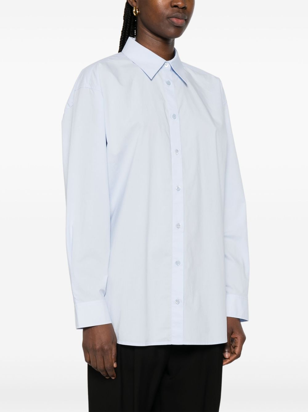 TOTEME PRE Shirts Clear Blue 252WRT0480FB0415206 (TOTEME / シャツ・ブラウス ) | TOTEME (トーテム)(3)