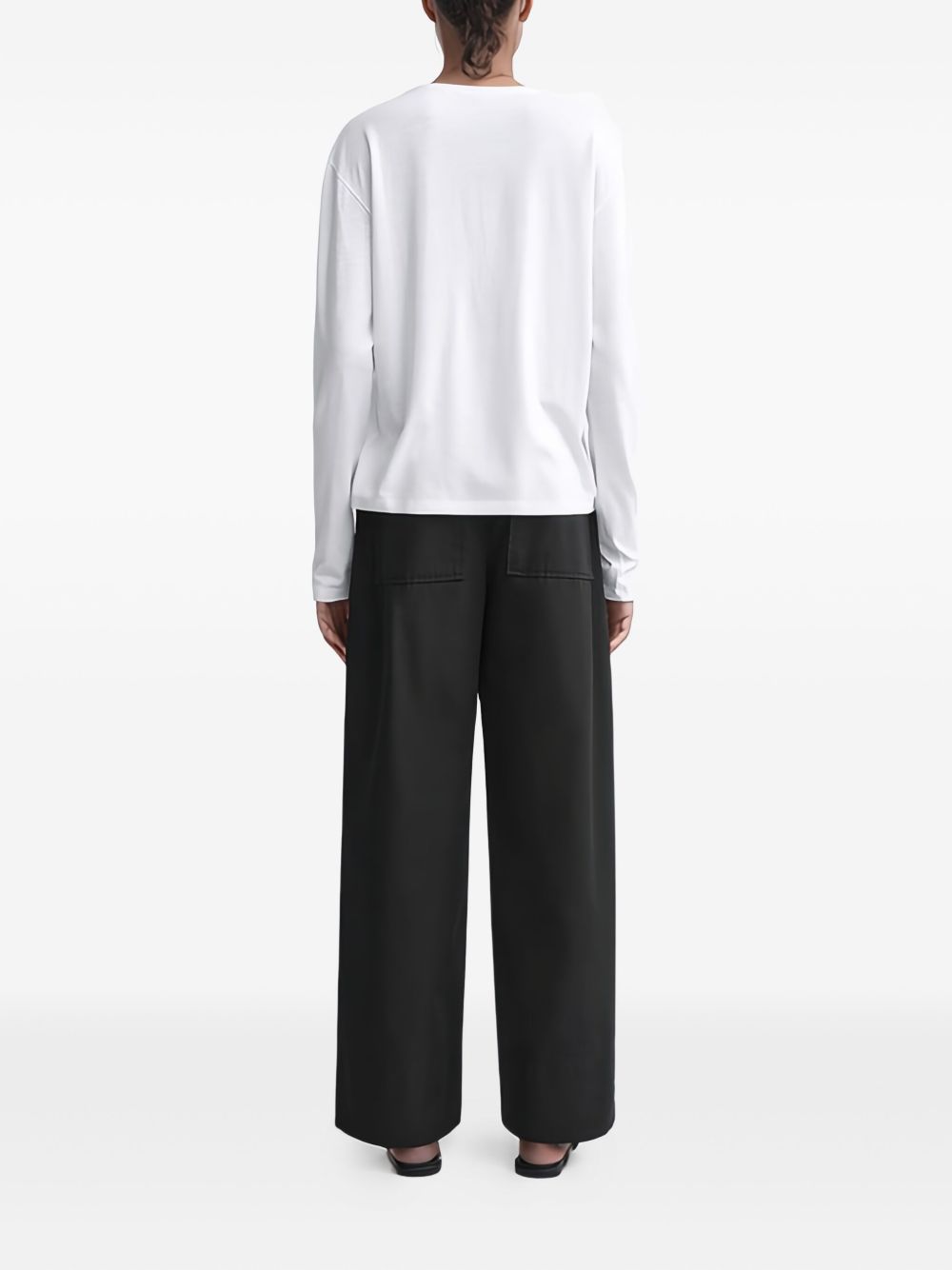 TOTEME PRE T-shirts and Polos White 253WRT0588FB0419047 (TOTEME / Tシャツ・カットソー ) | TOTEME (トーテム)(1)