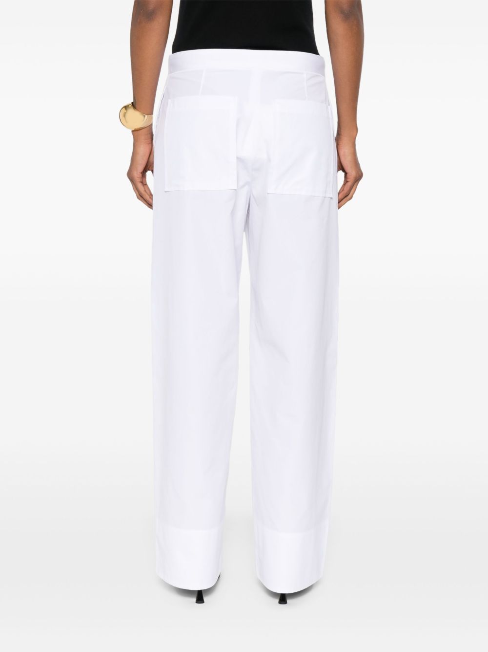 TOTEME PRE Trousers White 253WRB0295FB0226047 (TOTEME / パンツ ) | TOTEME (トーテム)(3)
