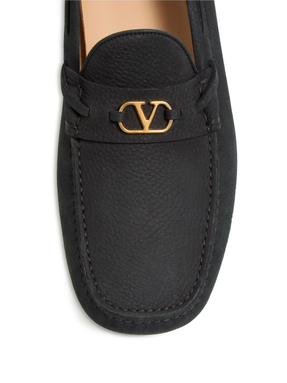 Valentino Garavani Flat shoes Black YS0K98AAH0NO (Valentino Garavani / ローファー ) |  Valentino Garavani (ヴァレンティノ)(6)