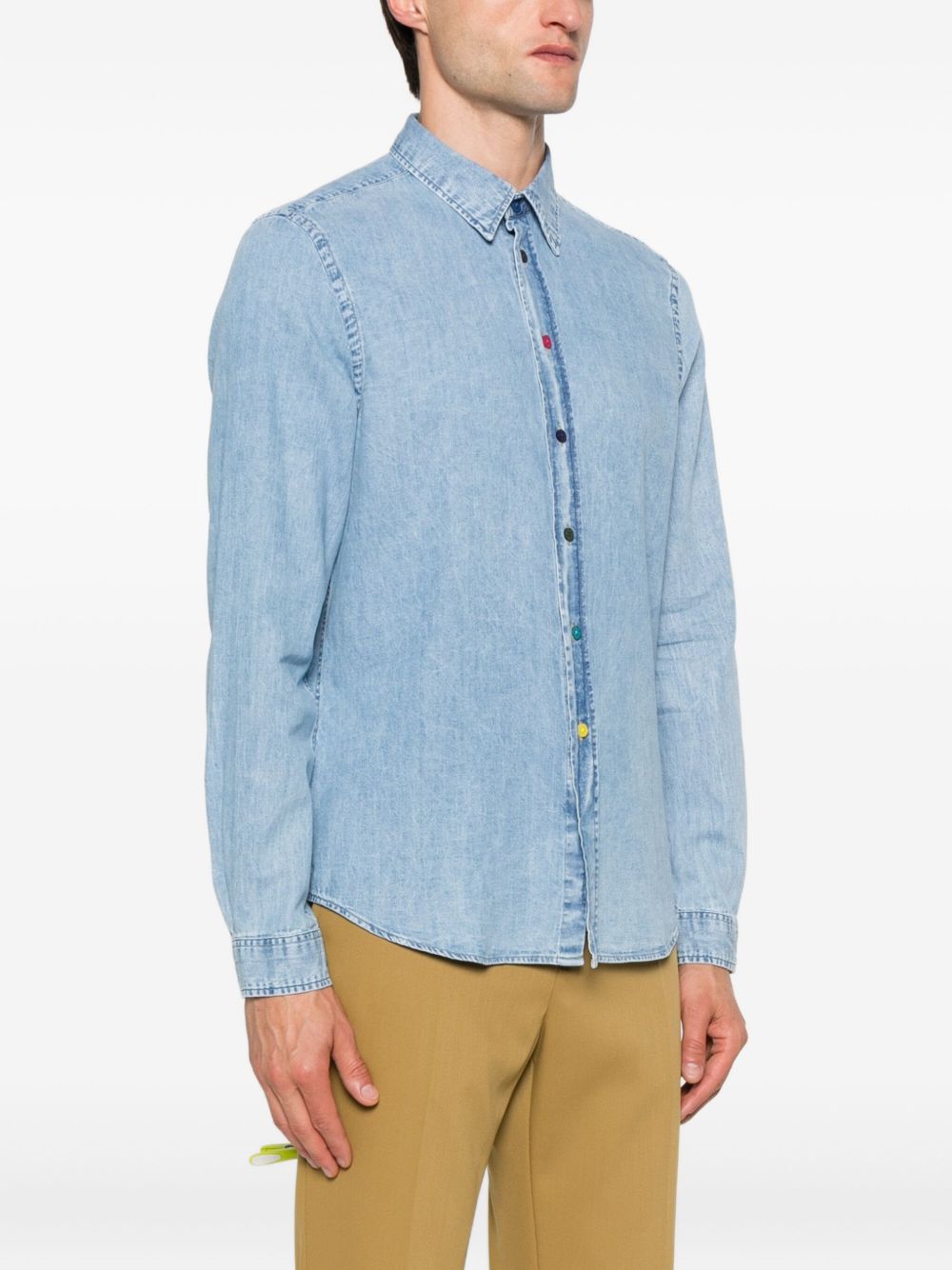 PS By Paul Smith Shirts Clear Blue M2R612PT22096LT (PS Paul Smith / シャツ・ブラウス ) | PS Paul Smith (ピーエス ポール・スミス)(1)