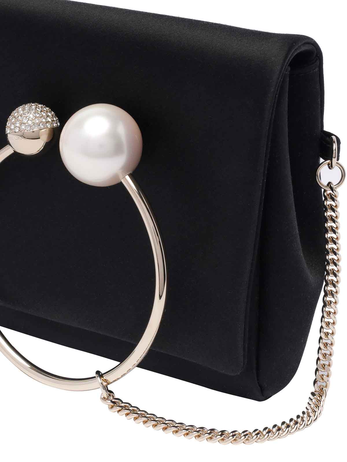 Chain clutch XANDRADKDBLACKLIGHTGOLD (JIMMY CHOO / クラッチバッグ・ポーチ ) | JIMMY CHOO (ジミー チュウ)(3)