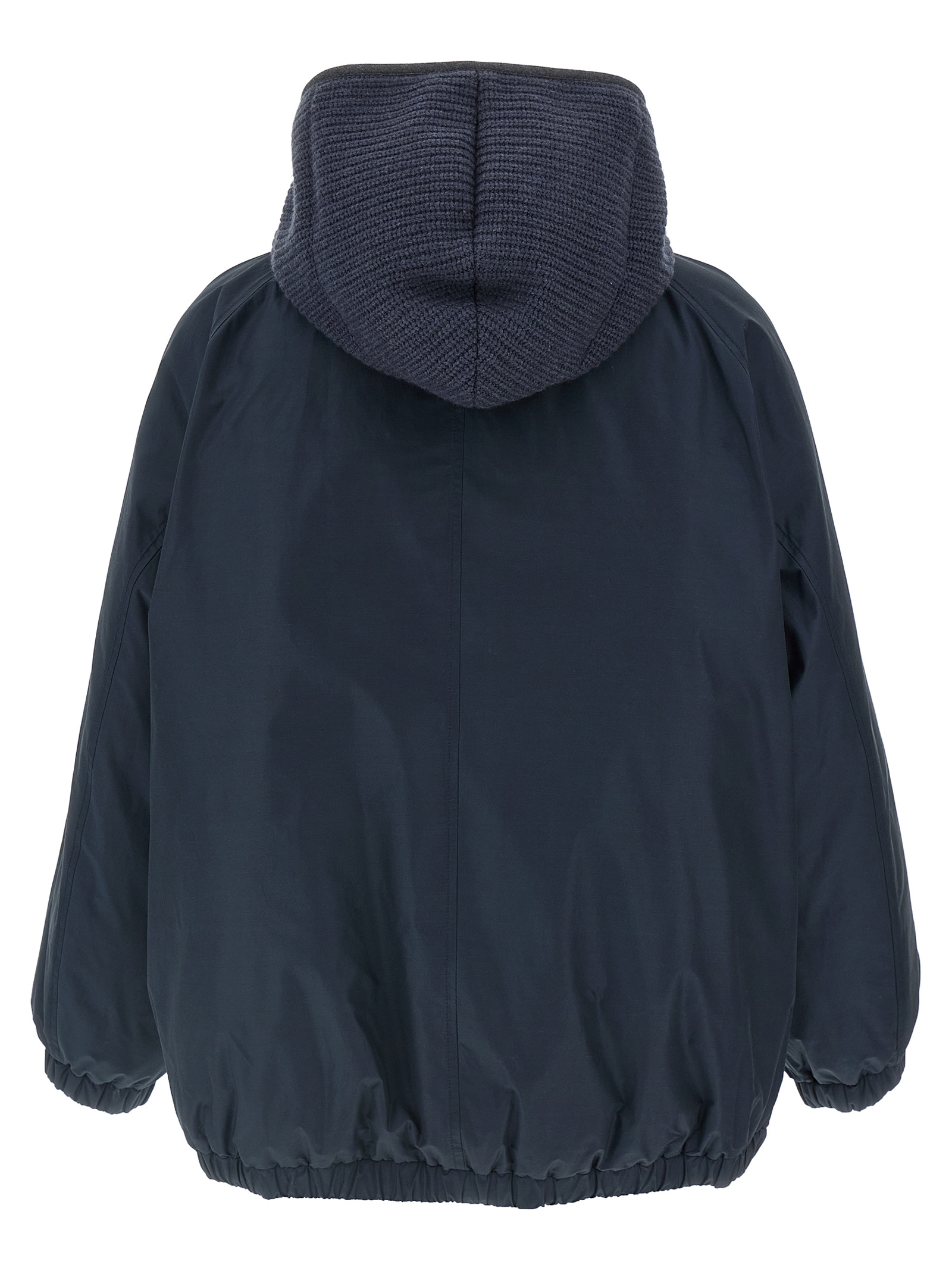 Knitted hooded down jacket MG5017852C4072 (Brunello Cucinelli / ダウンジャケット・コート ) | Brunello Cucinelli (ブルネロ・クチネリ)(2)