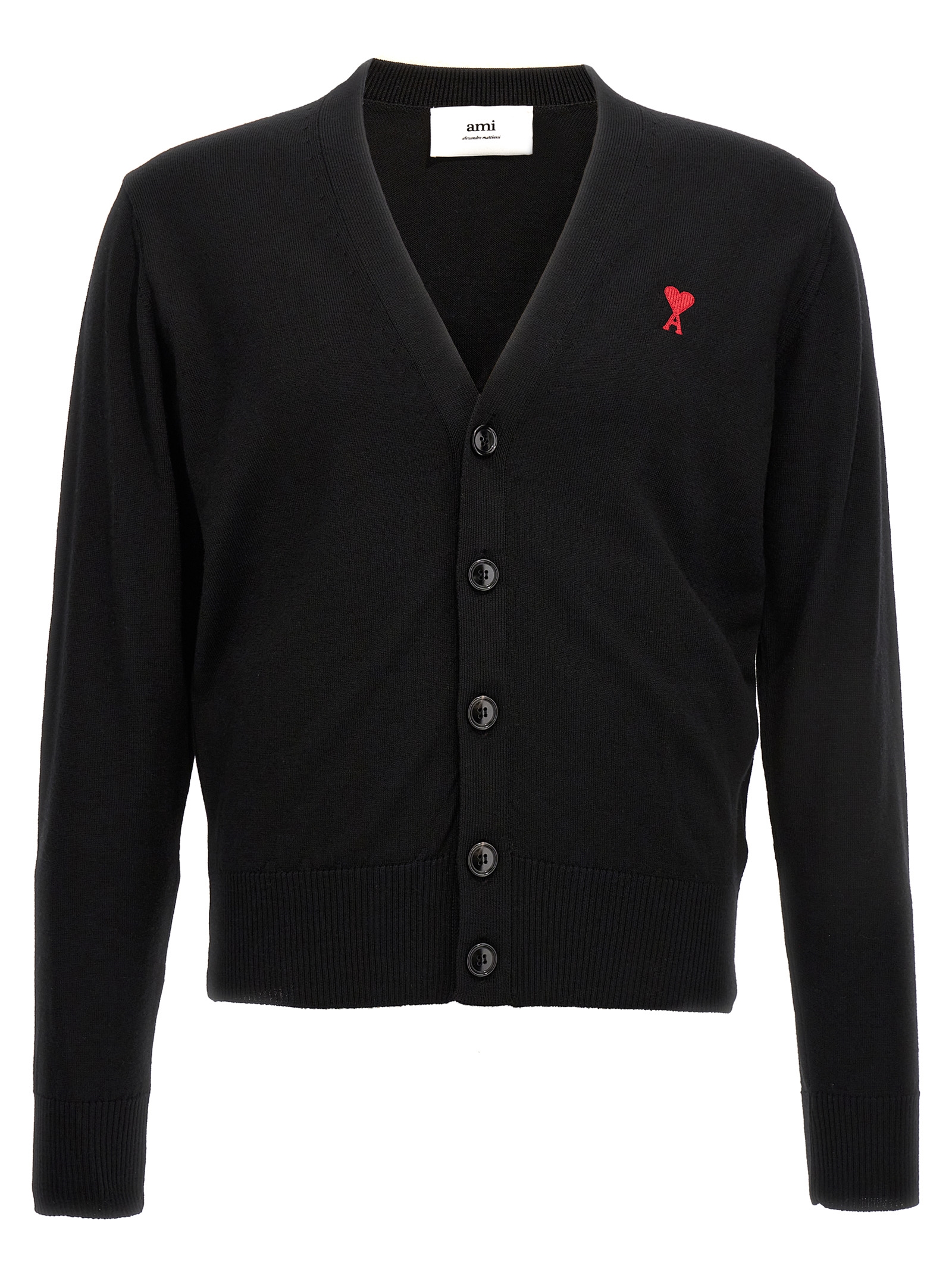'Ami de coeur' cardigan BFHKC111KN0025001 (AMI Paris / ニット・セーター・カーディガン ) | AMI Paris (アミパリス)