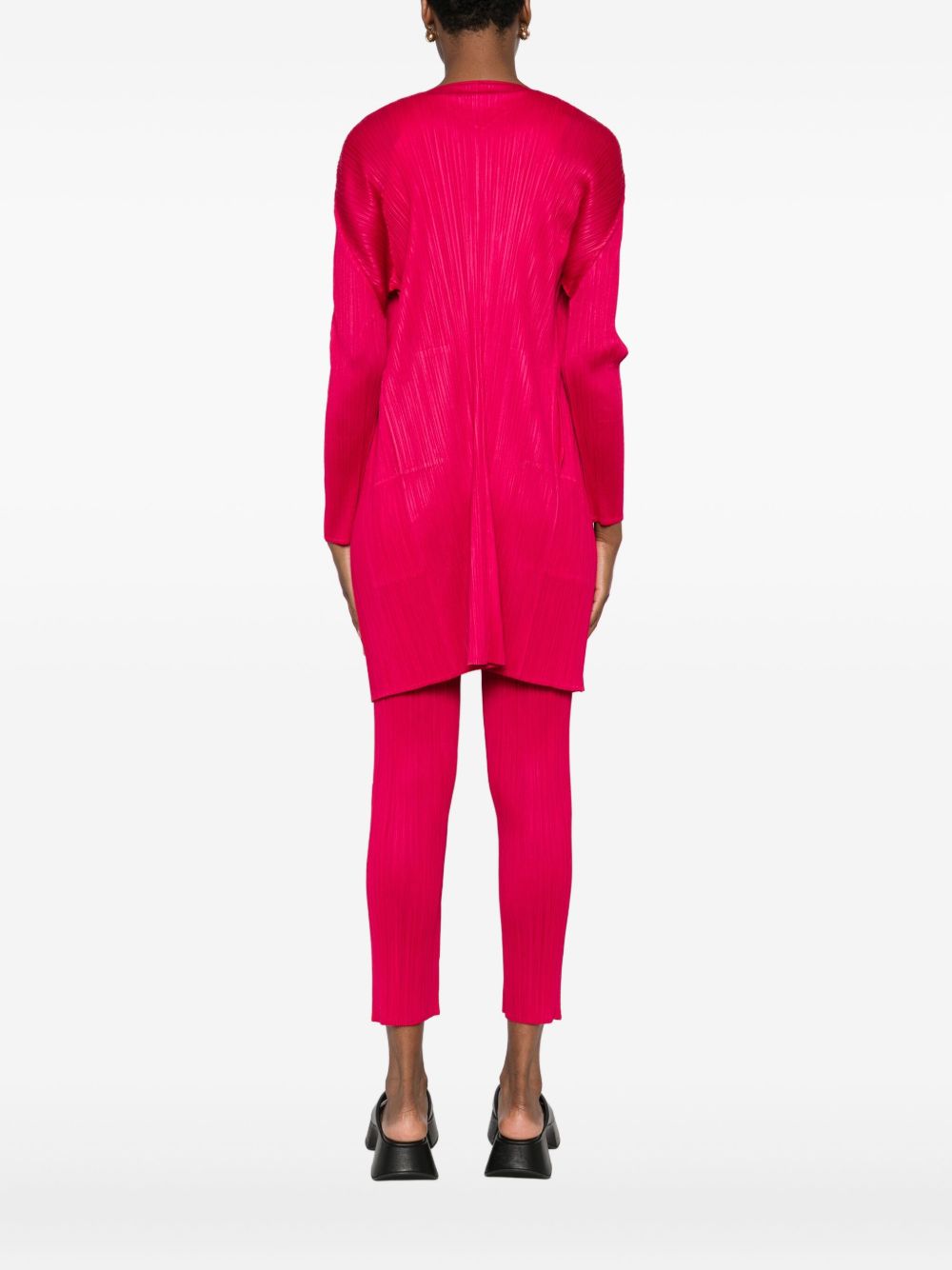 Pleats Please Sweaters Red PP57JA40623 (PLEATS PLEASE ISSEY MIYAKE / ニット・セーター・カーディガン ) | PLEATS PLEASE ISSEY MIYAKE (プリーツ プリーズ イッセイ ミヤケ)(1)