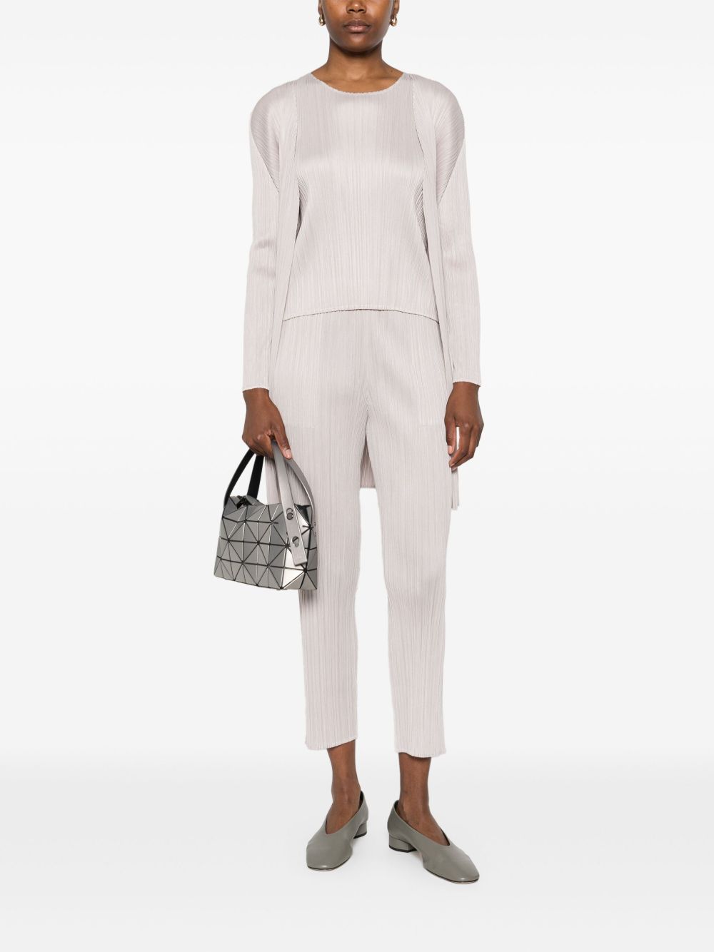 Pleats Please Trousers Grey PP57JF40742 (PLEATS PLEASE ISSEY MIYAKE / パンツ ) | PLEATS PLEASE ISSEY MIYAKE (プリーツ プリーズ イッセイ ミヤケ)(3)