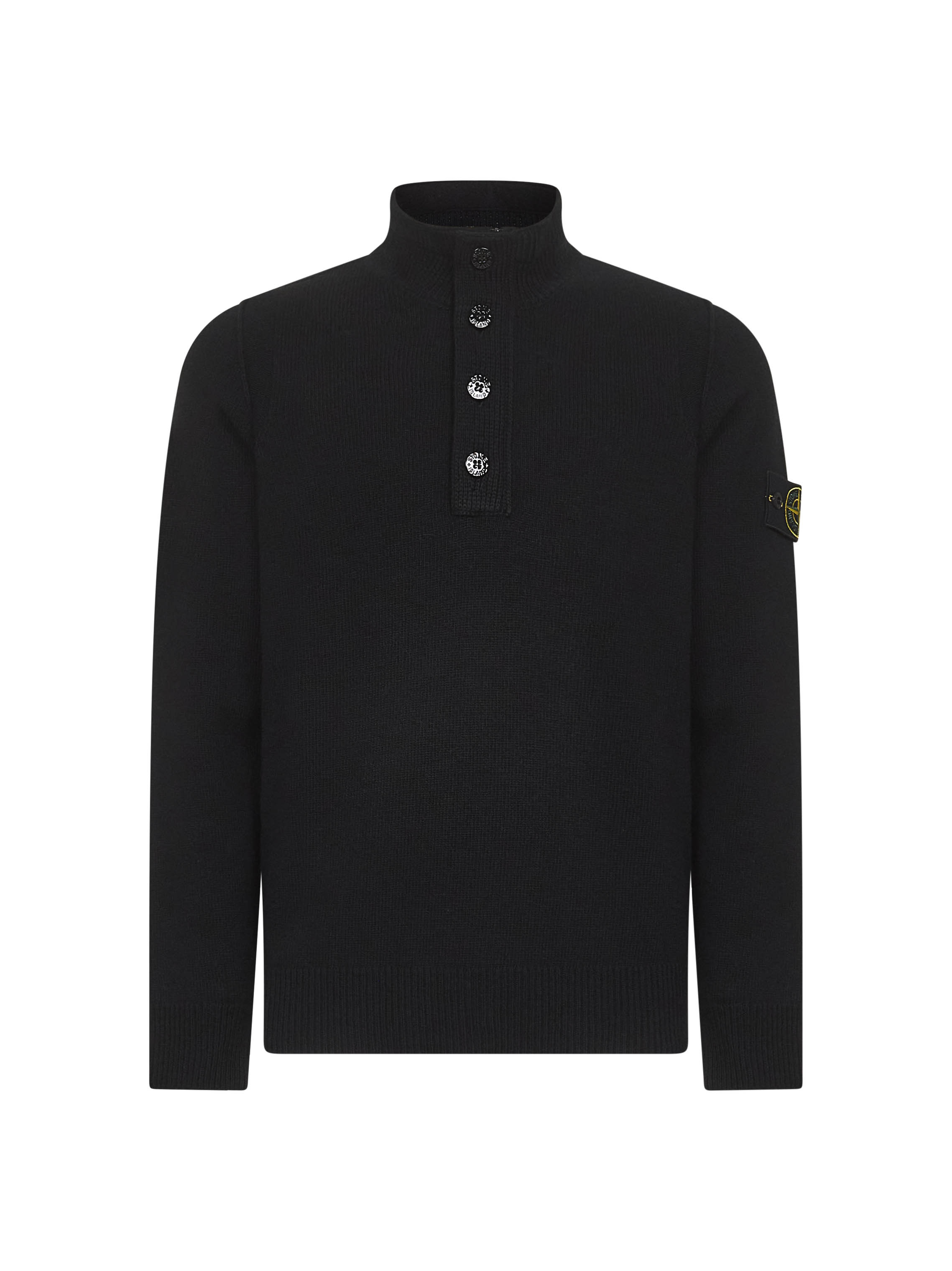 Stone Island Sweaters Black (STONE ISLAND/ニット・セーター
