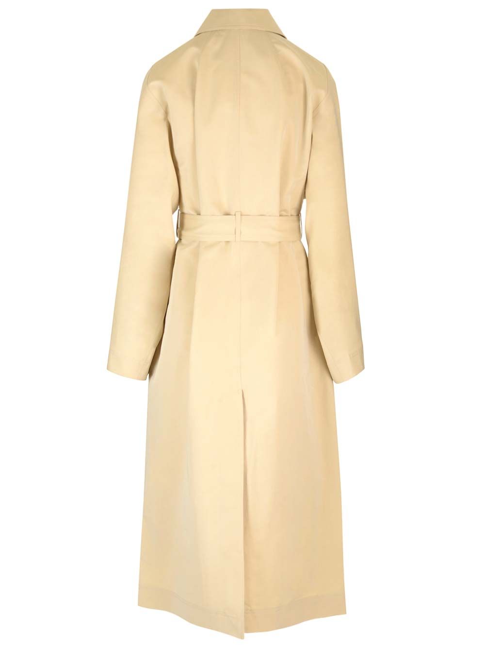 Cotton and silk trench coat 243WRO0127FB0197SAND044 (TOTEME / コート ) | TOTEME (トーテム)(1)