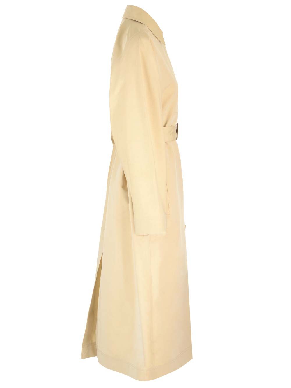 Cotton and silk trench coat 243WRO0127FB0197SAND044 (TOTEME / コート ) | TOTEME (トーテム)(2)