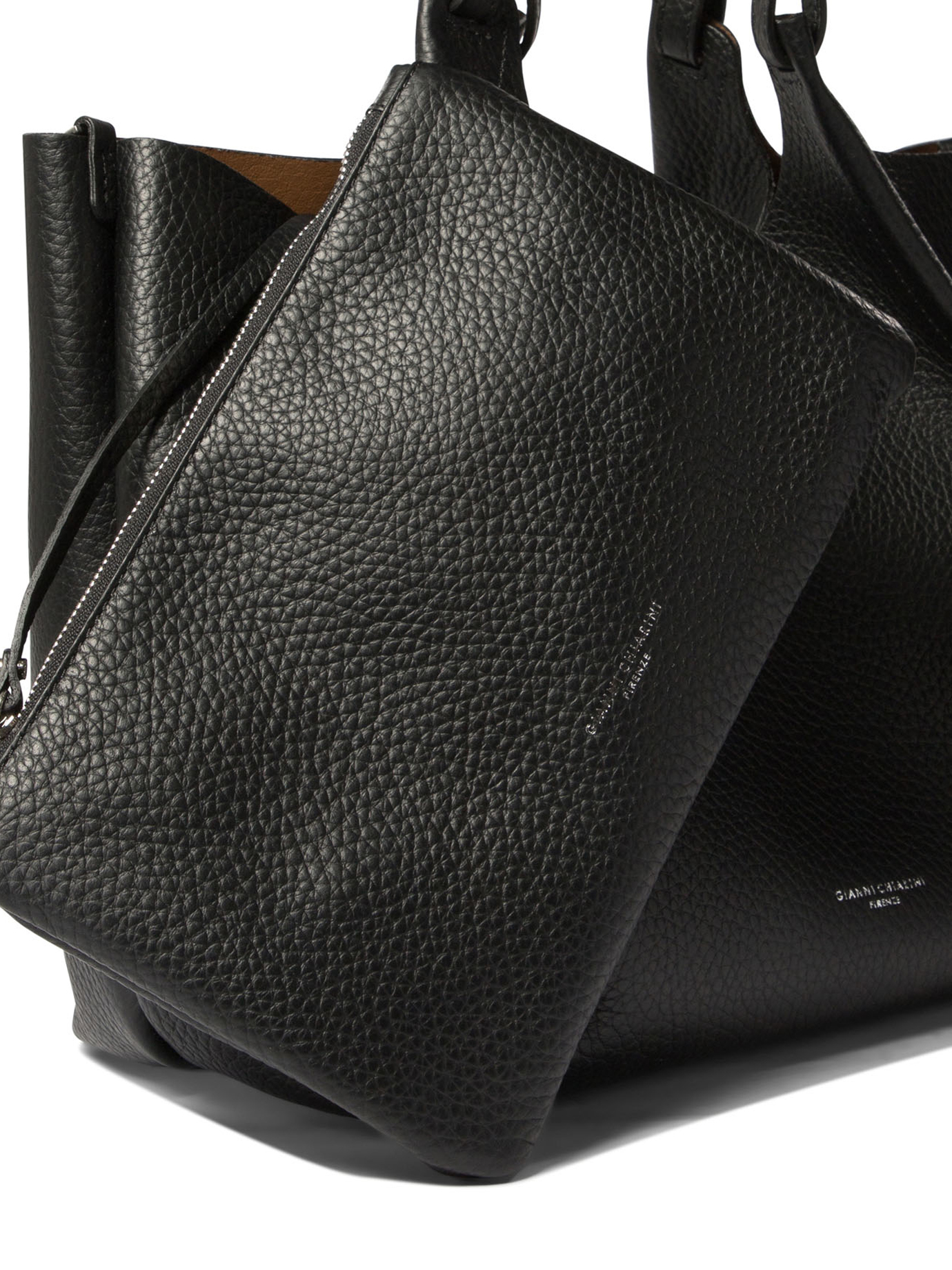 GIANNI CHIARINI BS9720RNGDBLDUA12565NEROCASTORO 関税送料込 Shoulder bags (GIANNI CHIARINI/ハンドバッグ・ショルダー