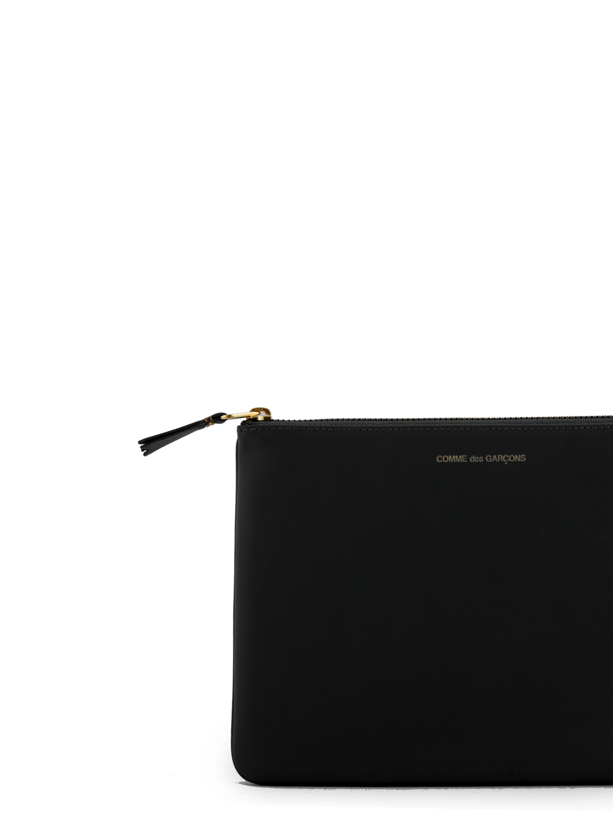 CLASSIC WALLET WITH ZIP SA5100BLACK (Comme Des Garçons Wallet / クラッチバッグ・ポーチ ) | Comme Des Garçons Wallet (コムデギャルソン ウォレット)(3)