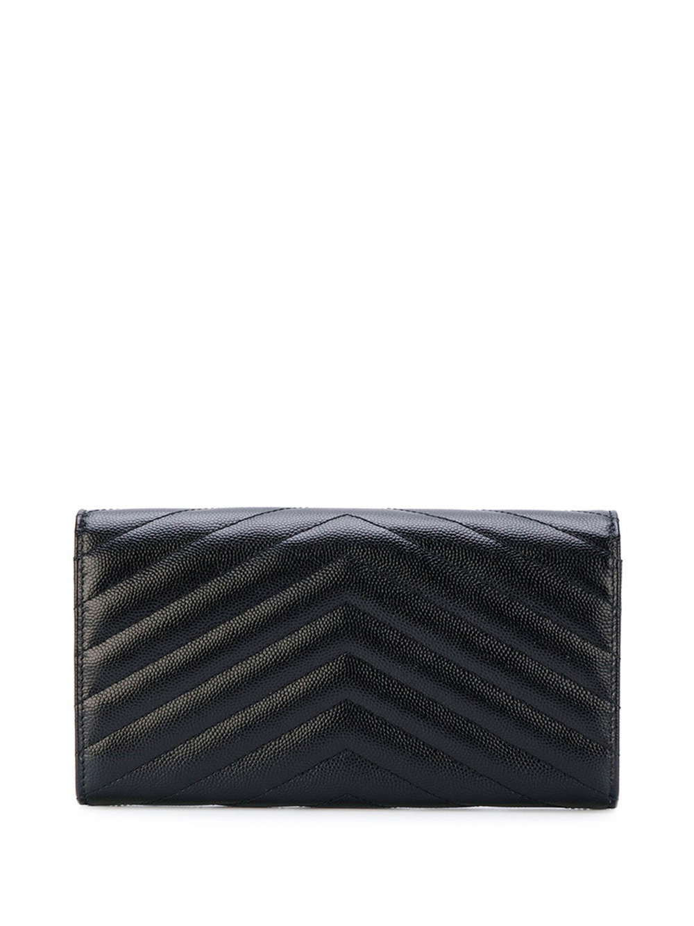 CASSANDRE MATELASSÉ LARGE FLAP WALLET IN GRAIN DE POUDRE LEATHER 372264BOW011000 (Saint Laurent / 財布・カードケース ) | Saint Laurent (サンローラン)(1)