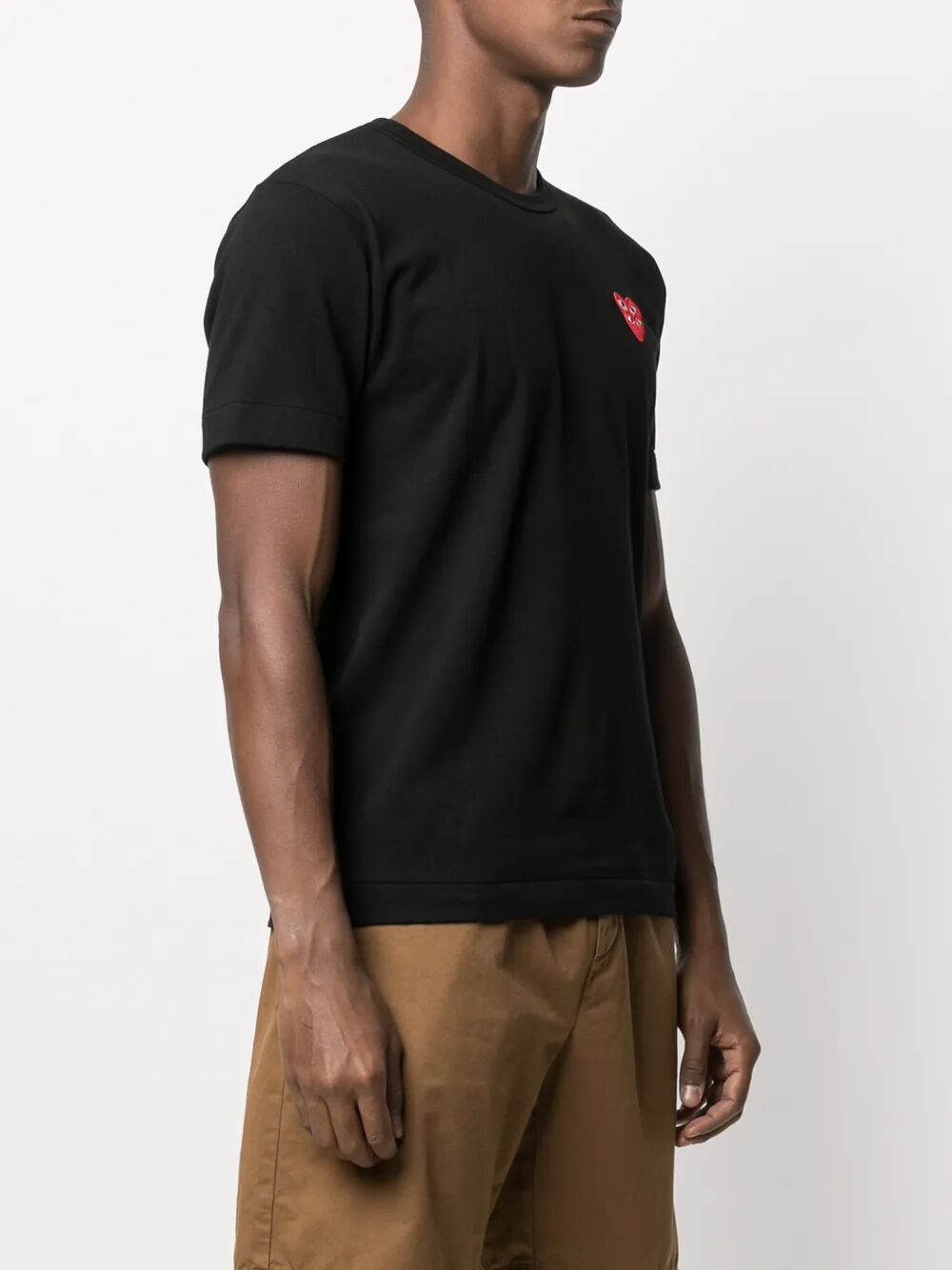 MULTI HEART COTTON T-SHIRT P1T288BLACK (PLAY Comme Des Garçons / Tシャツ・カットソー ) | PLAY Comme Des Garçons (プレイ コムデギャルソン)(2)