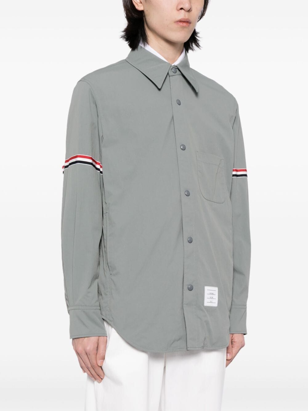 ARMBAND SHIRT-JACKET MJO067A04391035 (Thom Browne / カジュアルジャケット ) | Thom Browne (トム・ブラウン)(3)