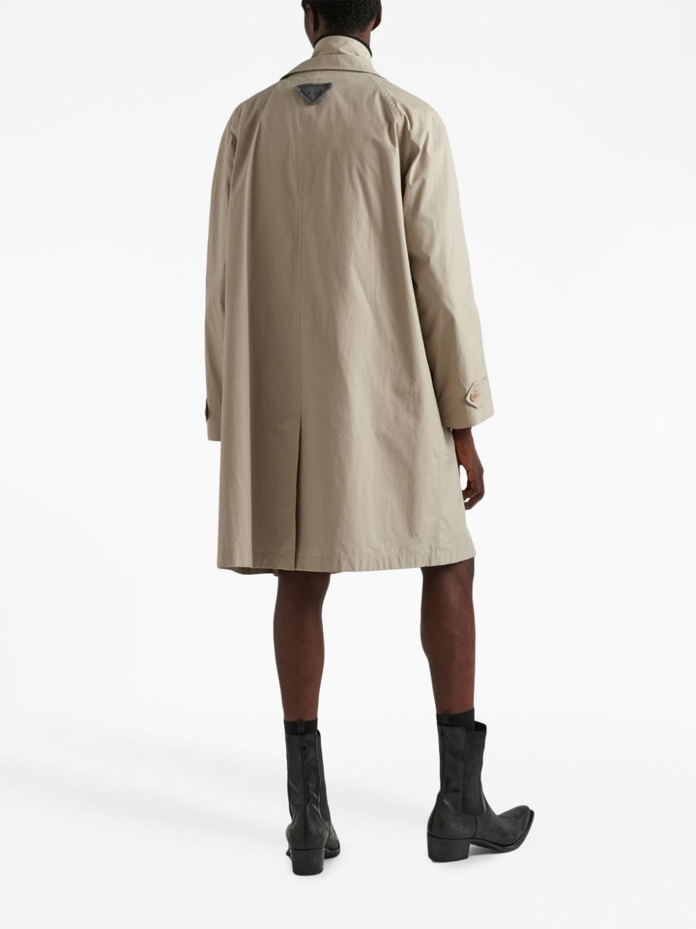 COTTON-BLEND OVERCOAT SGC214S23112NSF0A08 (Prada / コート・ダウン ) | Prada (プラダ)(1)
