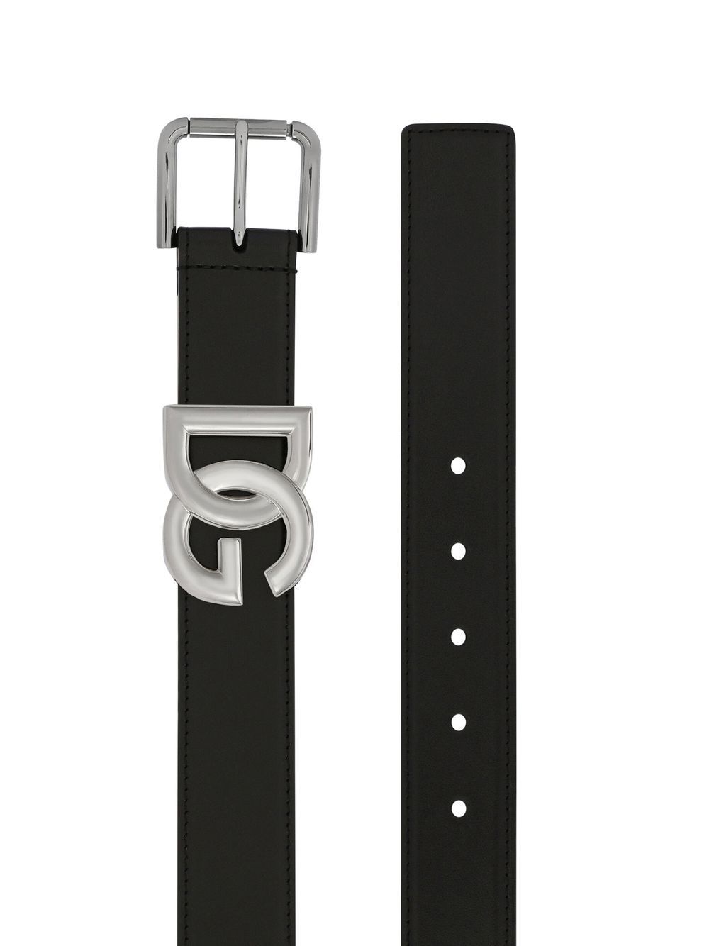 CALFSKIN BELT WITH DG LOGO BC4776AW57680999 (Dolce & Gabbana / ベルト・サスペンダー ) | Dolce & Gabbana (ドルチェガッバーナ)(1)