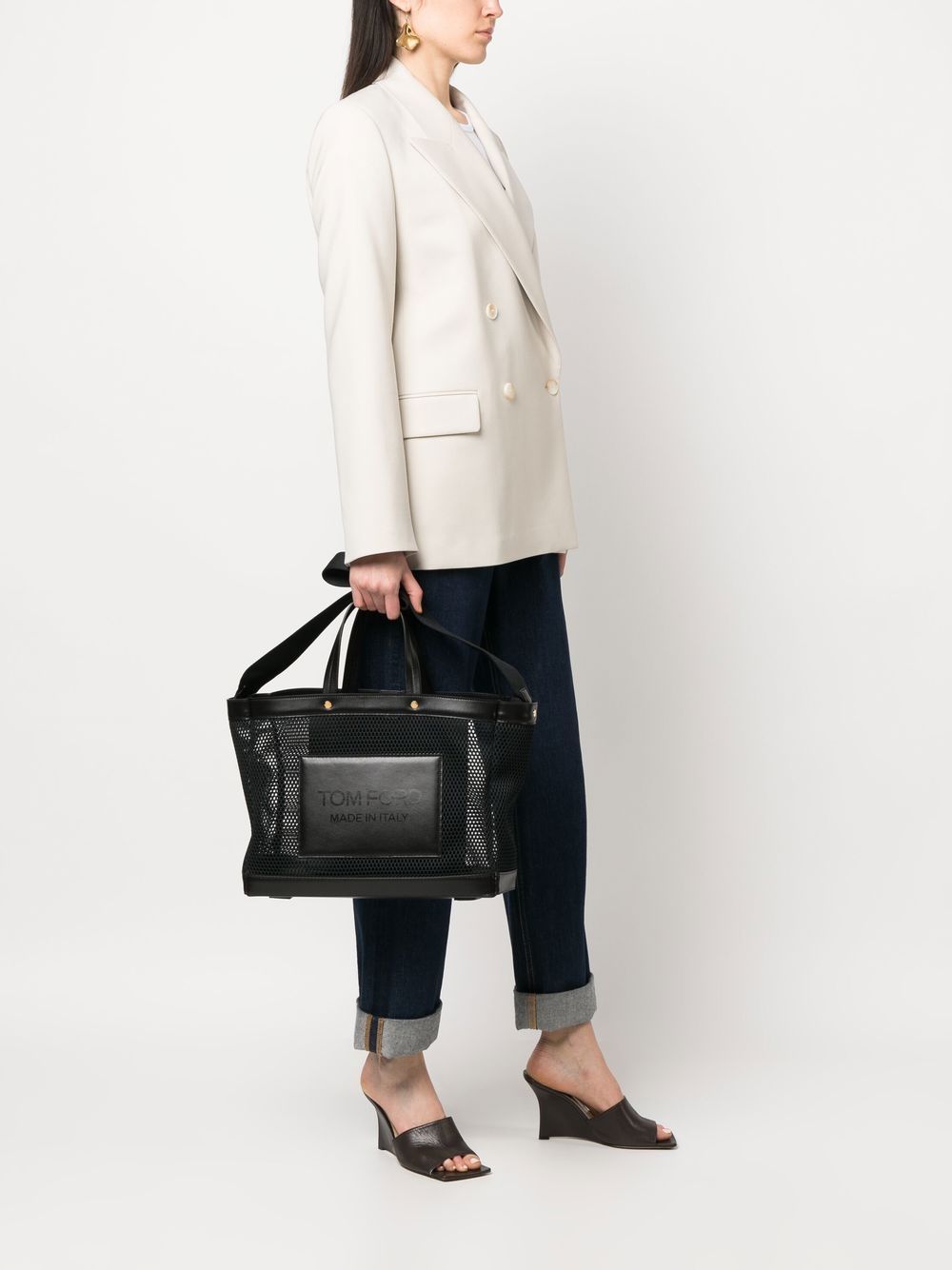 MESH TOTE BAG L1497ISY035G1N001 (TOM FORD / トートバッグ ) | TOM FORD (トムフォード)(1)