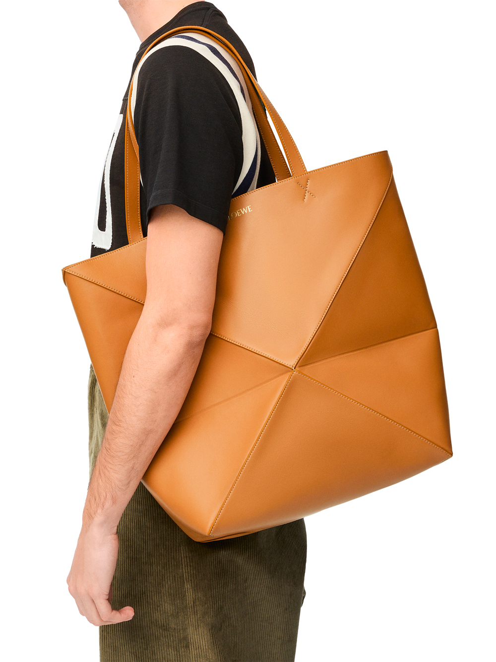 XL PUZZLE FOLD TOTE IN SHINY CALFSKIN B933Q18X012586 (LOEWE / トートバッグ ) | LOEWE (ロエベ)(4)