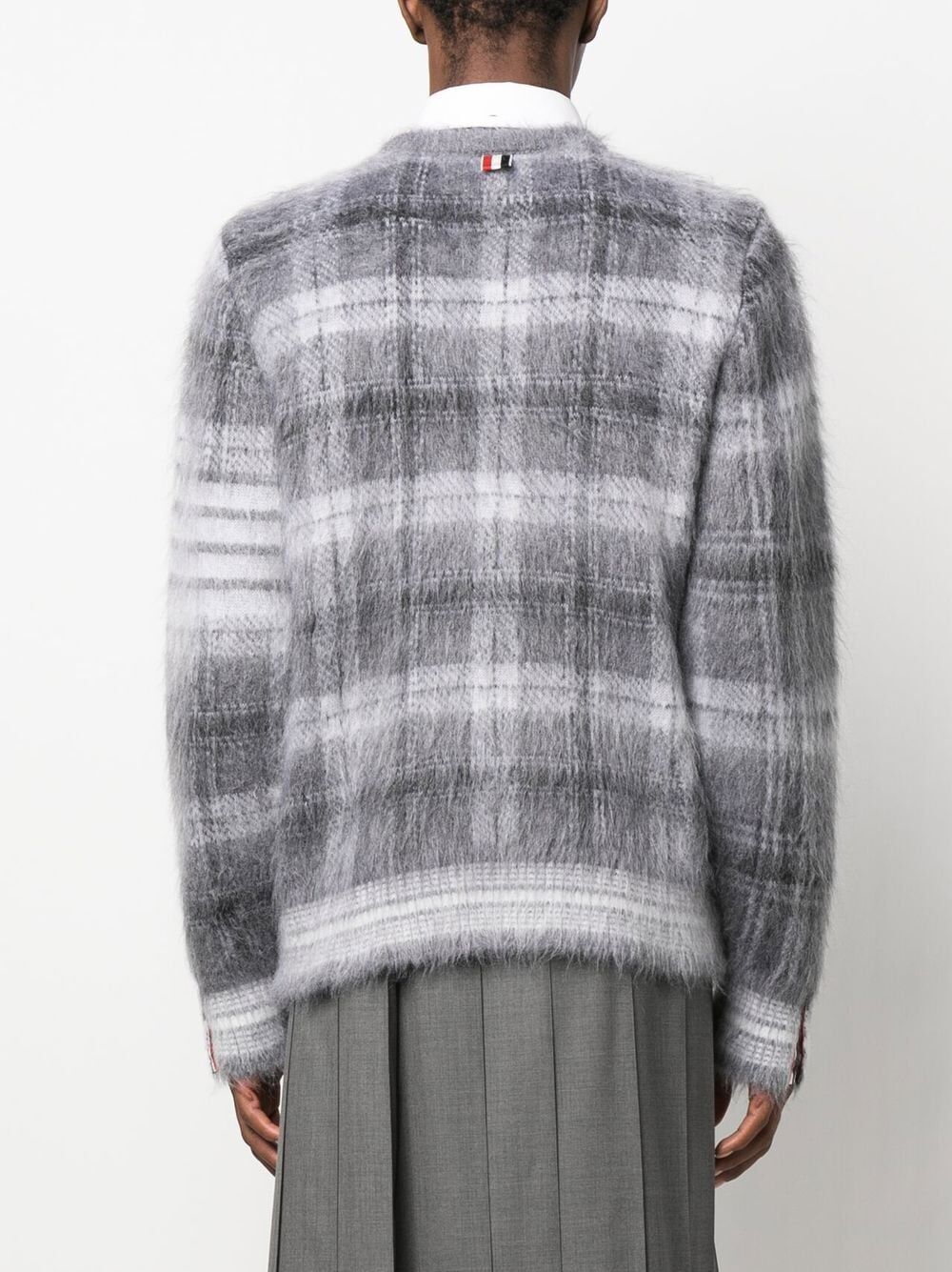 CHECK MOTIF WOOL PULLOVER MKA487FY8004035 (Thom Browne / ニット・セーター・カーディガン ) | Thom Browne (トム・ブラウン)(3)
