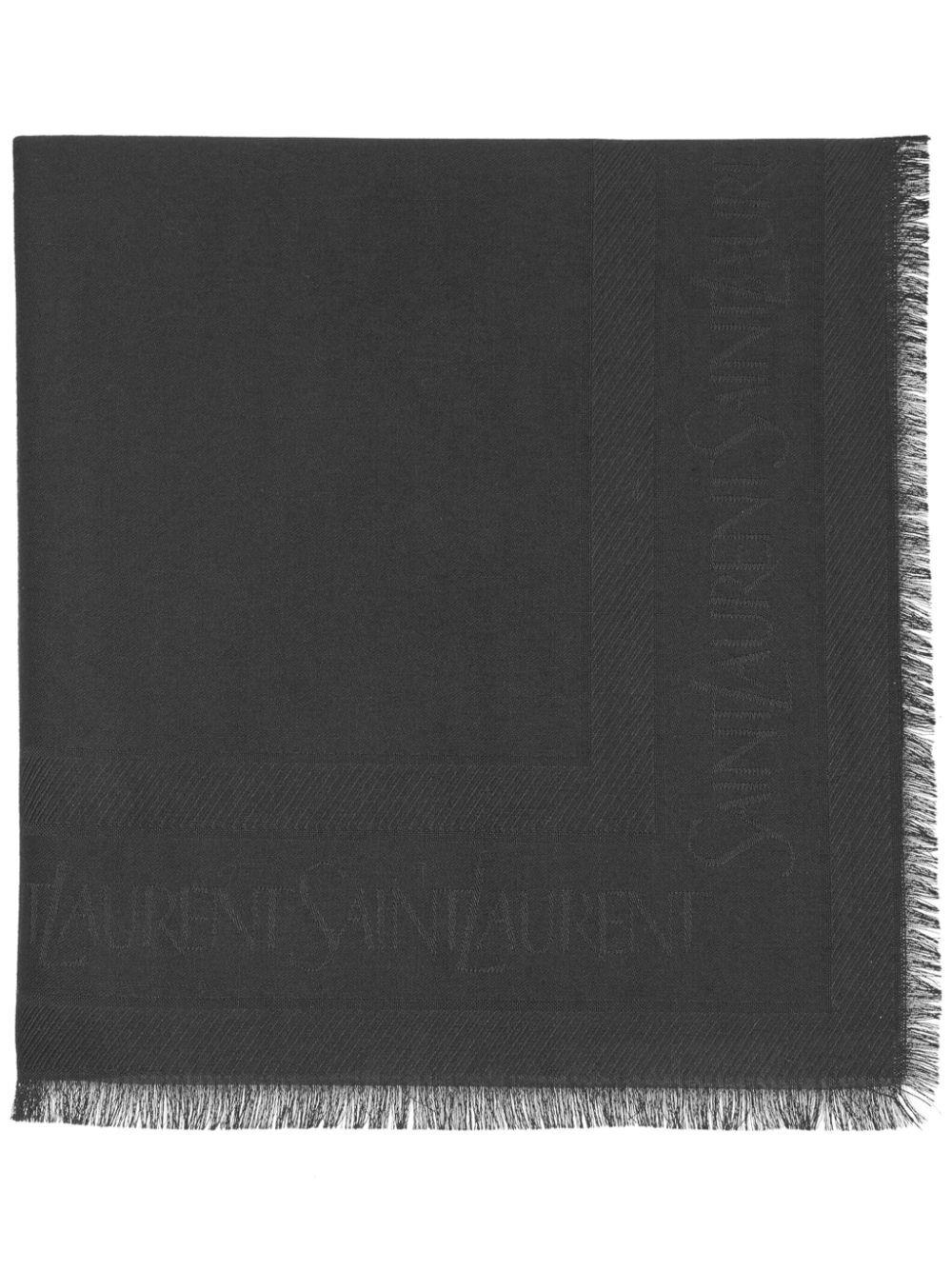 Jacquard logo Scarf 7600293YN861060 (Saint Laurent / スカーフ・マフラー ) | Saint Laurent (サンローラン)