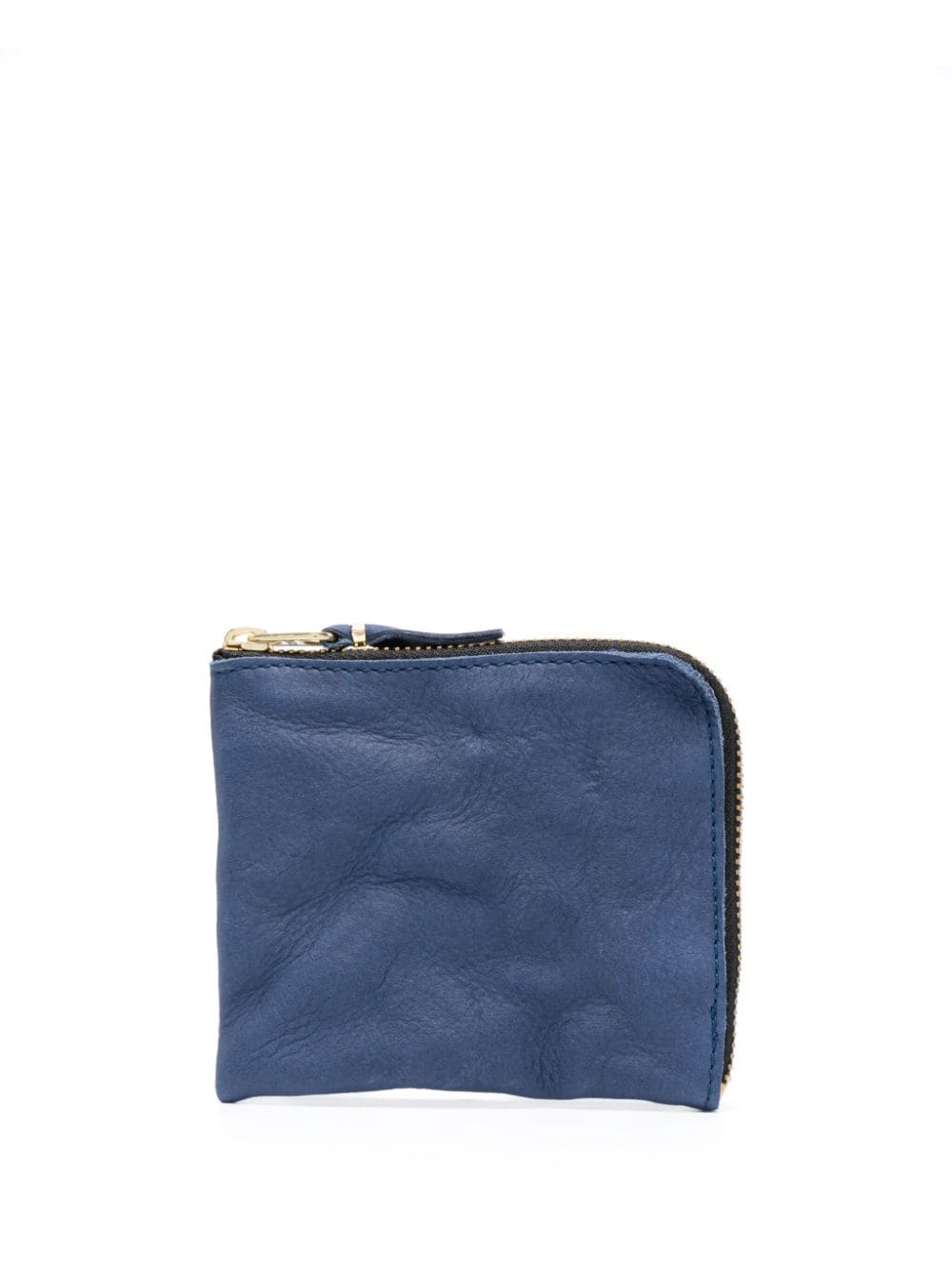 Zipped Leather Wallet SA3100WWNAVY (Comme Des Garçons Wallet / 財布・カードケース ) | Comme Des Garçons Wallet (コムデギャルソン ウォレット)